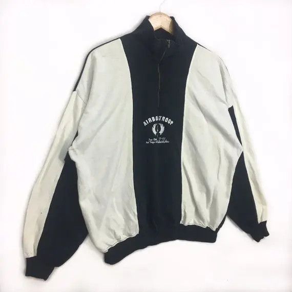 Vintage Vtg TARKY PLAYER Airborn Troop Military Jacket Sweater Size US M / EU 48-50 / 2 - 3 Thumbnail