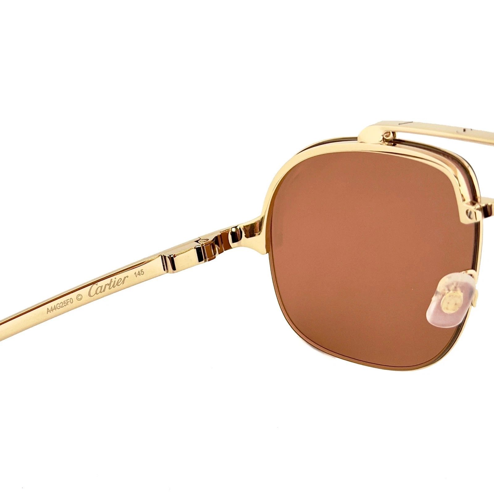 Cartier CARTIER Santos Dumont Screw CT0353S Aviator Sunglasses 0353 Size ONE SIZE - 2 Thumbnail