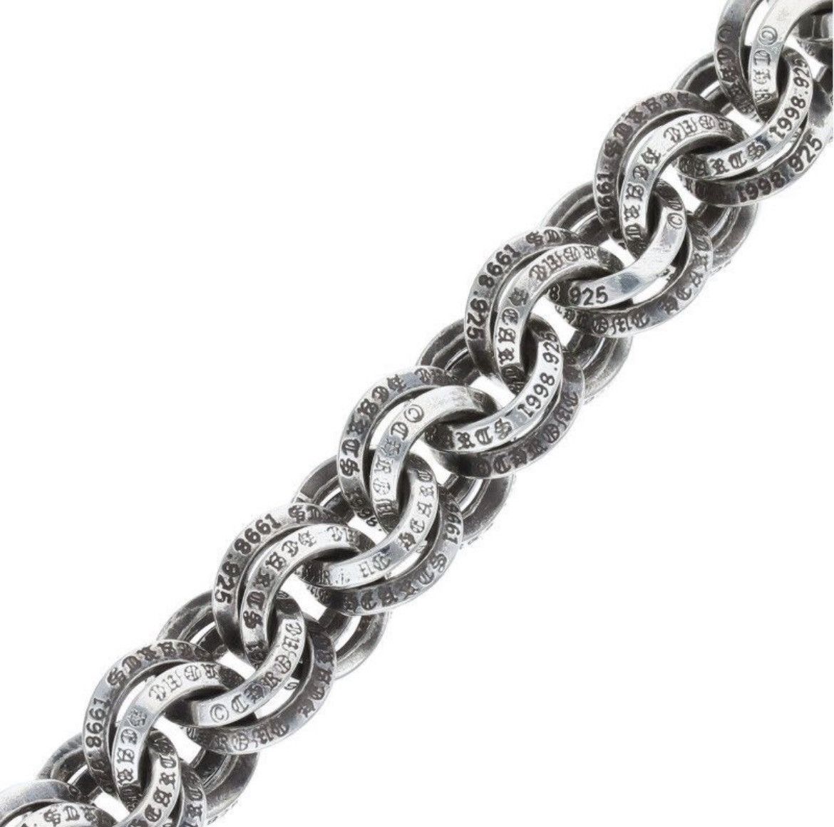 Chrome Hearts Chrome Hearts Double B Ring Silver Bracelet Size ONE SIZE - 5 Thumbnail