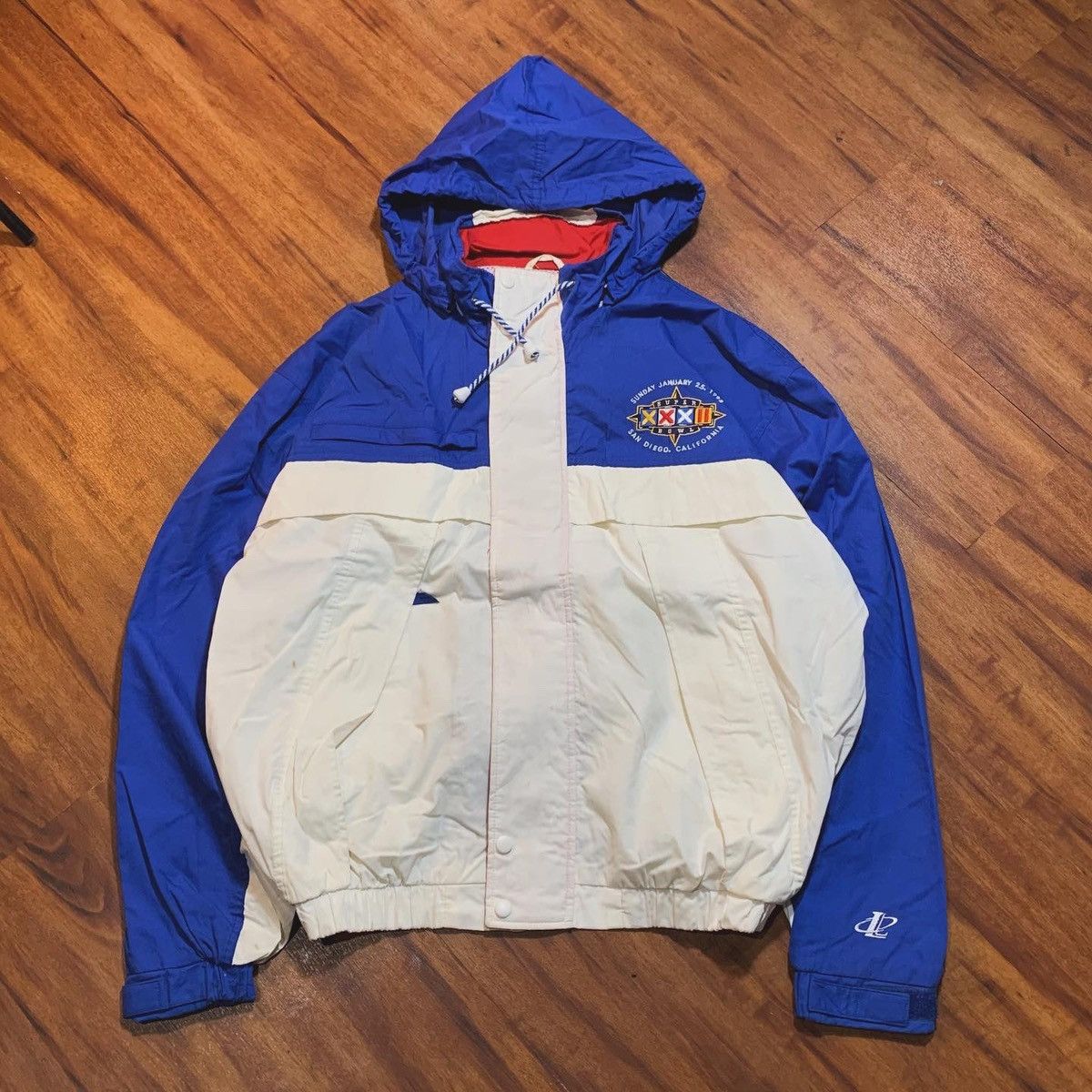 Jeff Hamilton × NFL Vintage NFL SuperBowl Jacket 🧥 Size US XL / EU 56 / 4 - 1 Thumbnail