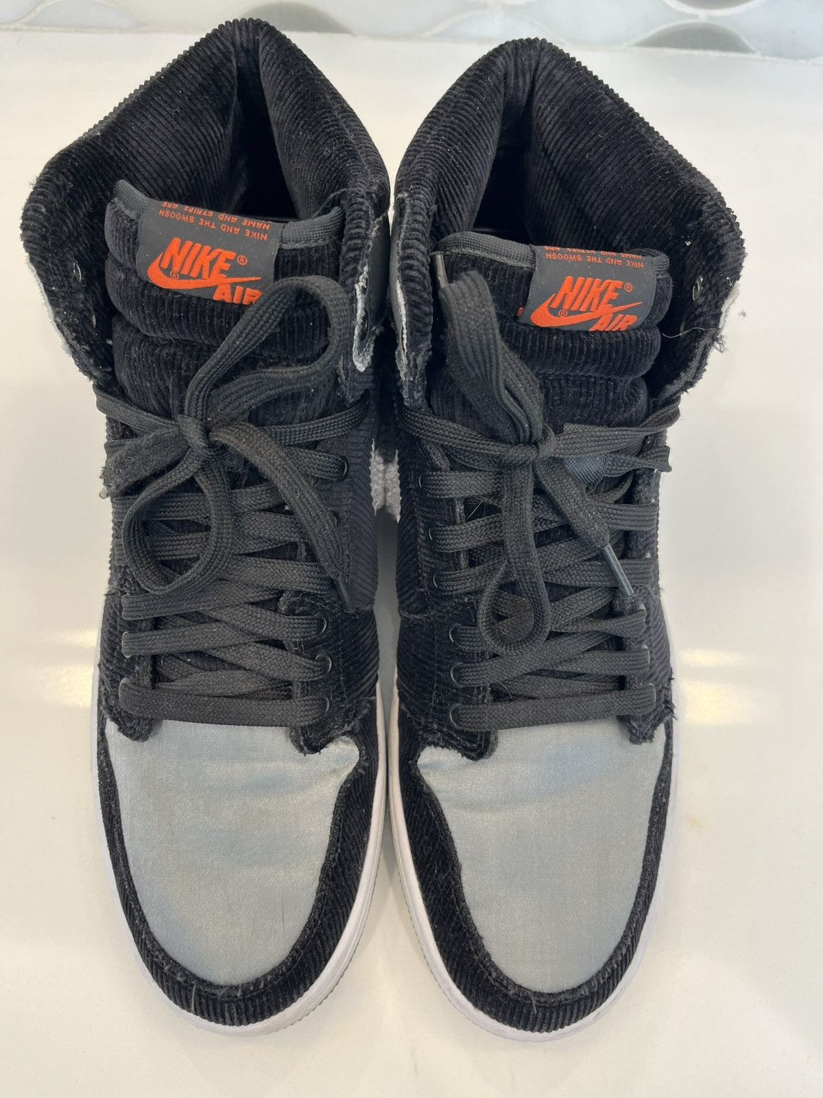 Jordan Brand Aleali May x Air Jordan 1 Retro High OG Satin Shadow Size US 12 / EU 45 - 2 Thumbnail