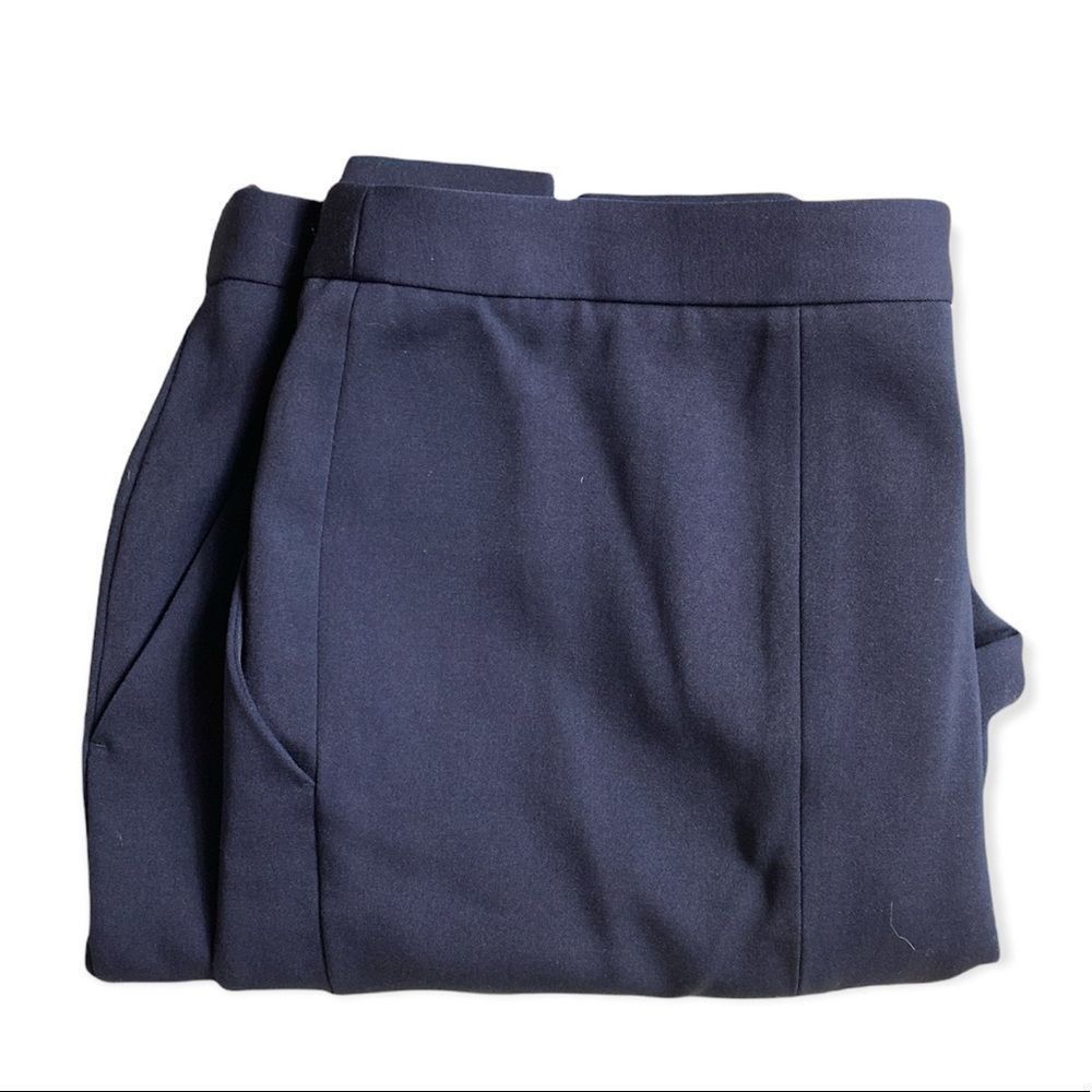 image of Alexander Mcqueen Size 46 Blue Dress Pants, Women's