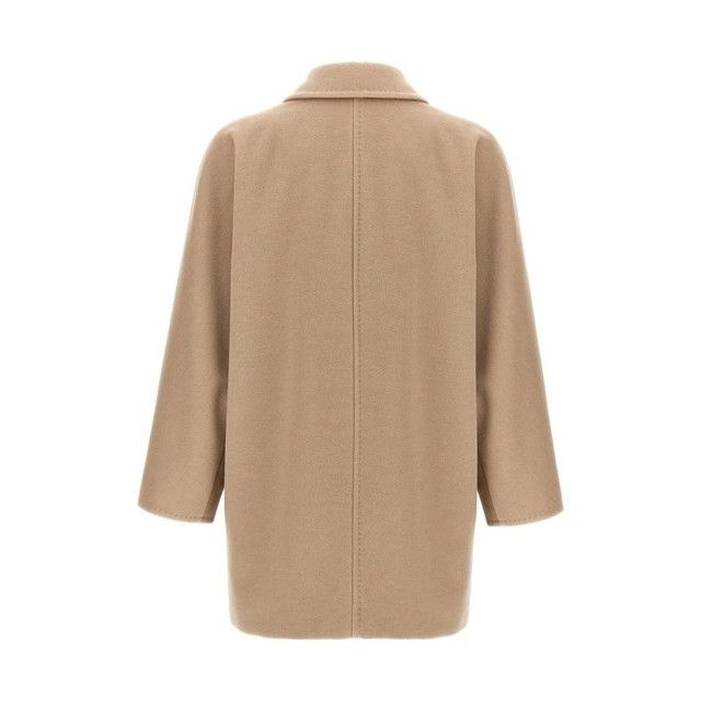 Max Mara MAX MARA Rebus Beige Wool/Cashmere Coat New & Authentic (Wom Size M / US 6-8 / IT 42-44 - 2 Thumbnail