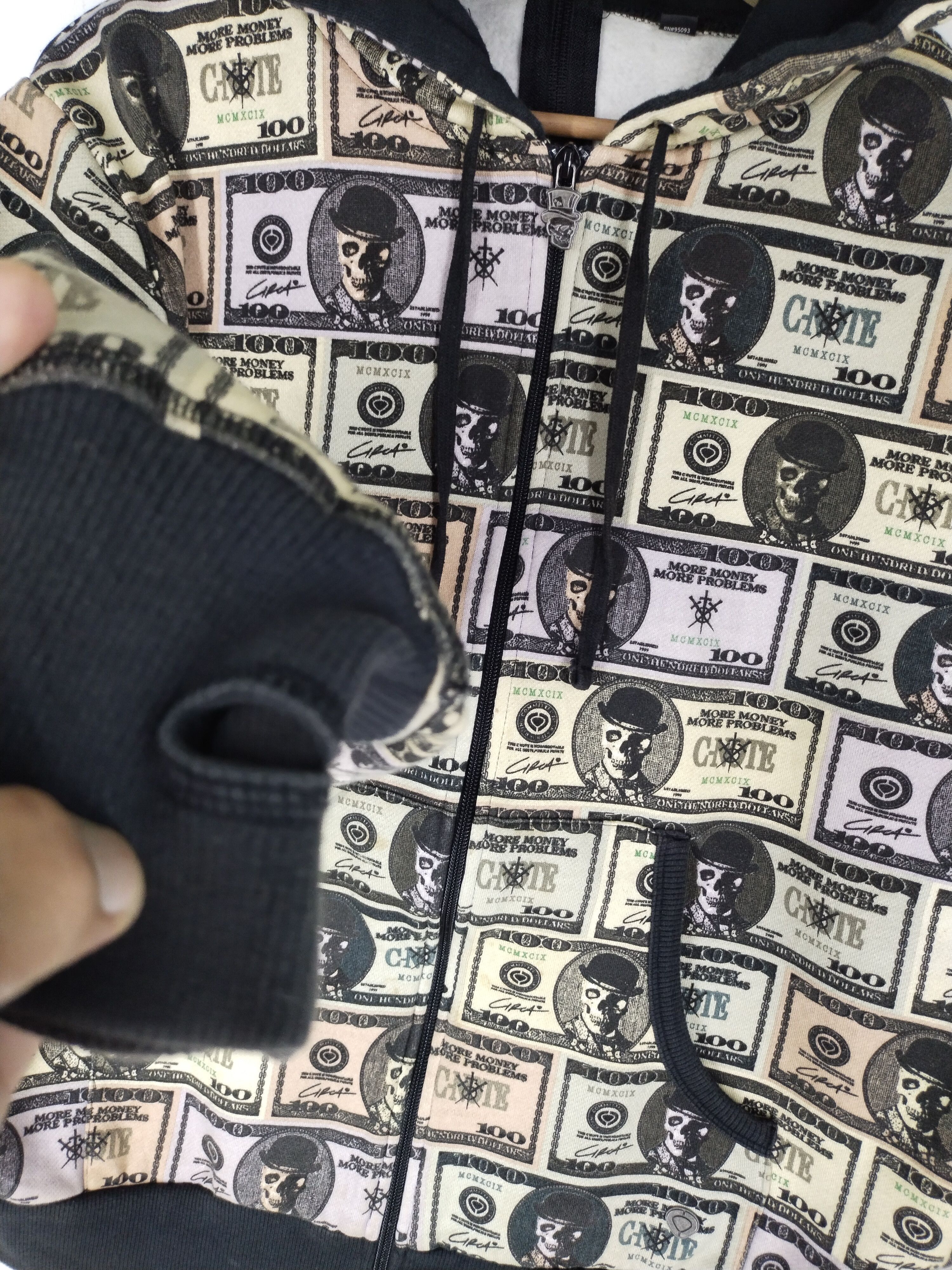 C1RCA Vintage Circa C-Note Skulls Overprint Punks LBG Hoodie Size US M / EU 48-50 / 2 - 9 Thumbnail