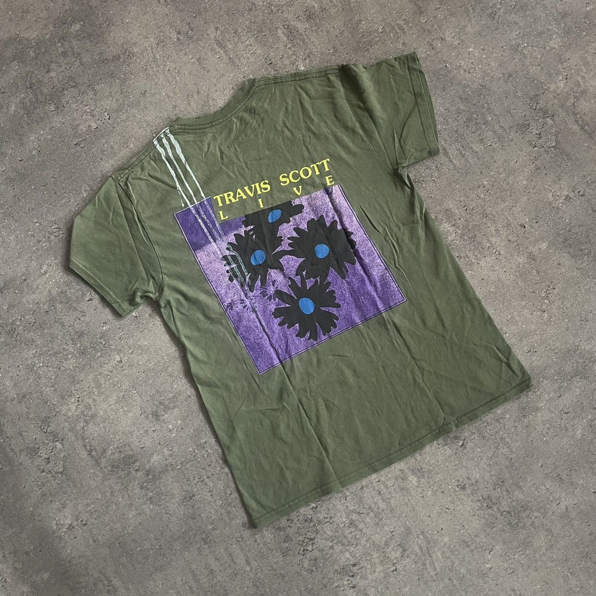 Band Tees × Travis Scott Astroworld Wish You Were Here 2019 Europe Tour Tee Size US M / EU 48-50 / 2 - 4 Thumbnail