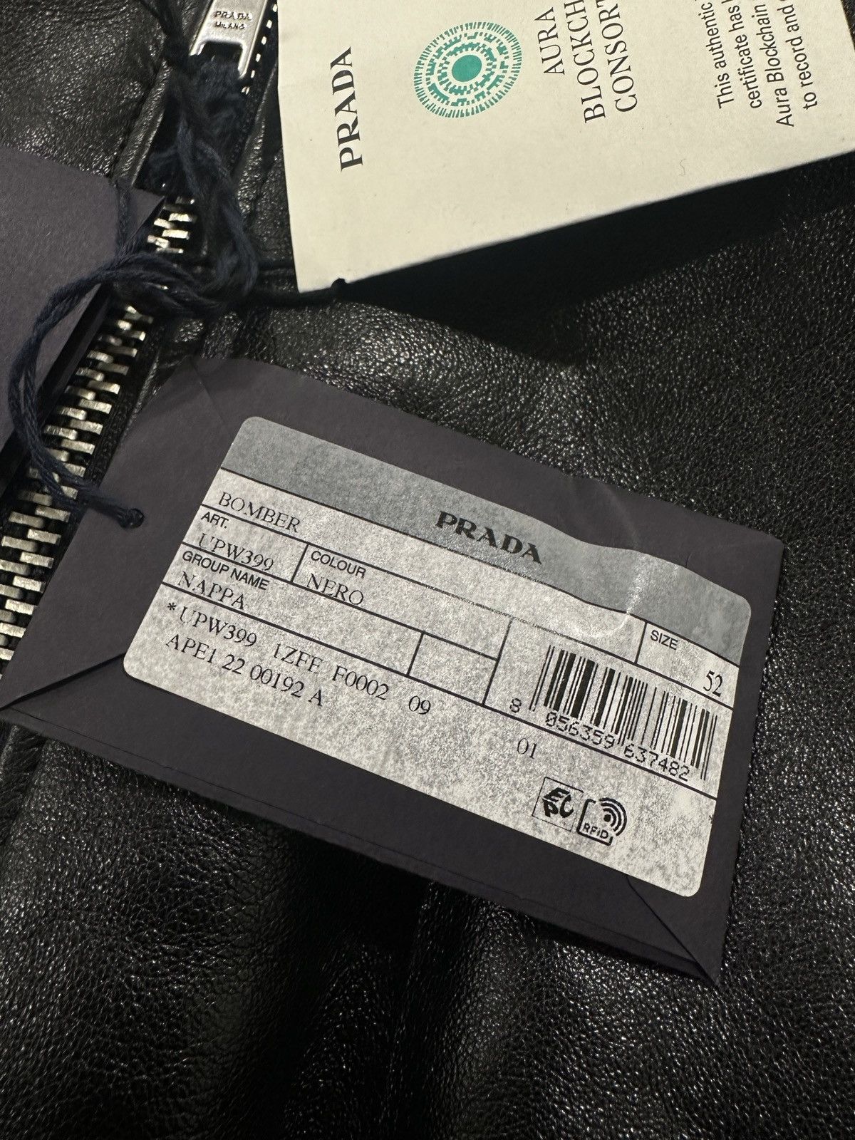 Prada Prada x Raf Simons Nappa Leather Bomber Jacket Size US L / EU 52-54 / 3 - 5 Thumbnail