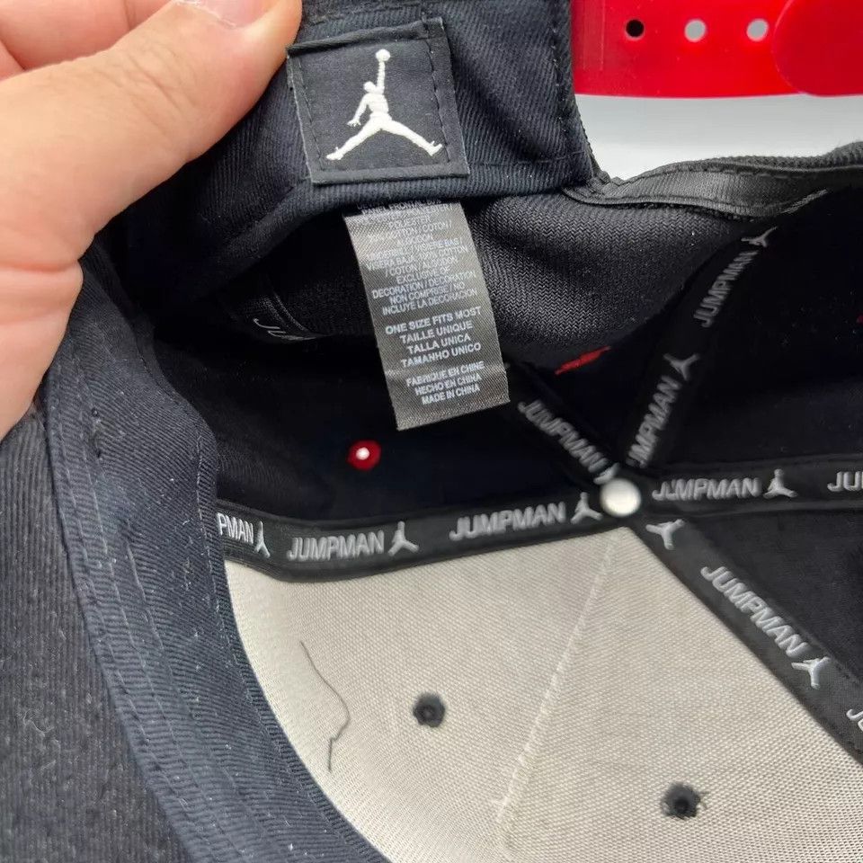 Jordan Brand Air Jordan Flight Hat Men Embroidered Logo Jumpman Snap Back Size ONE SIZE - 5 Thumbnail