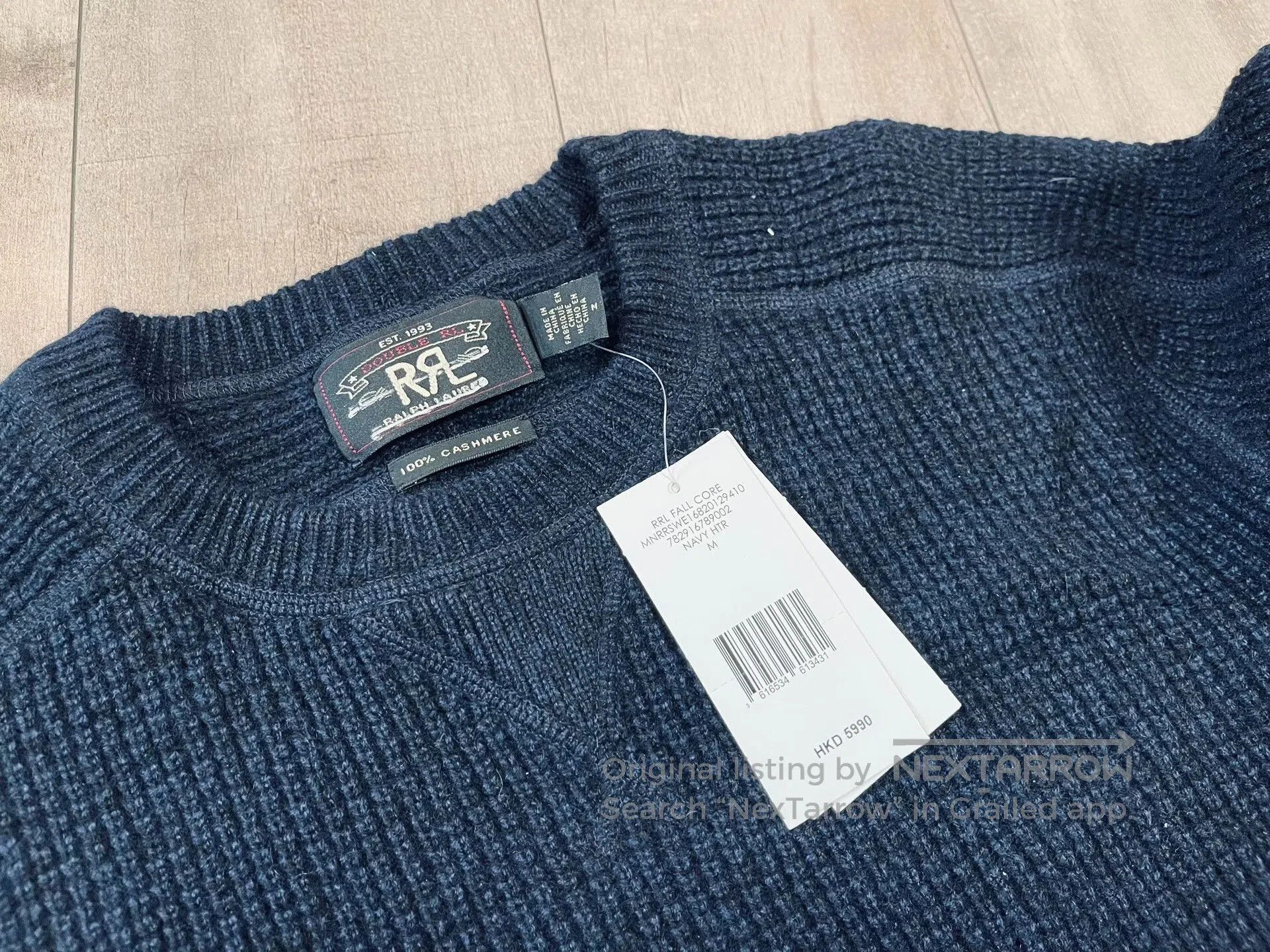 RRL Ralph Lauren RRL Cashmere Knit Sweater. Size US M / EU 48-50 / 2 - 2 Thumbnail