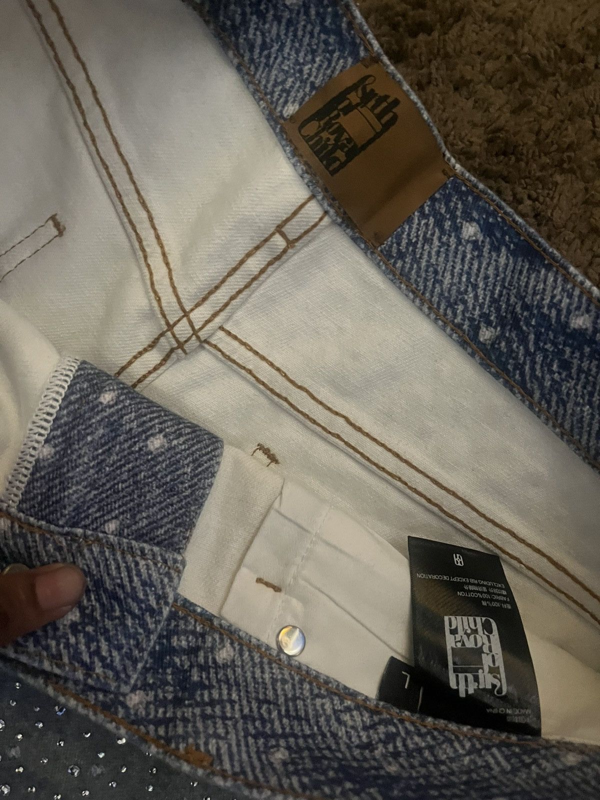 Birth of Royal Child Birth Of Royal Child Denim Jeans Size US 34 / EU 50 - 4 Thumbnail