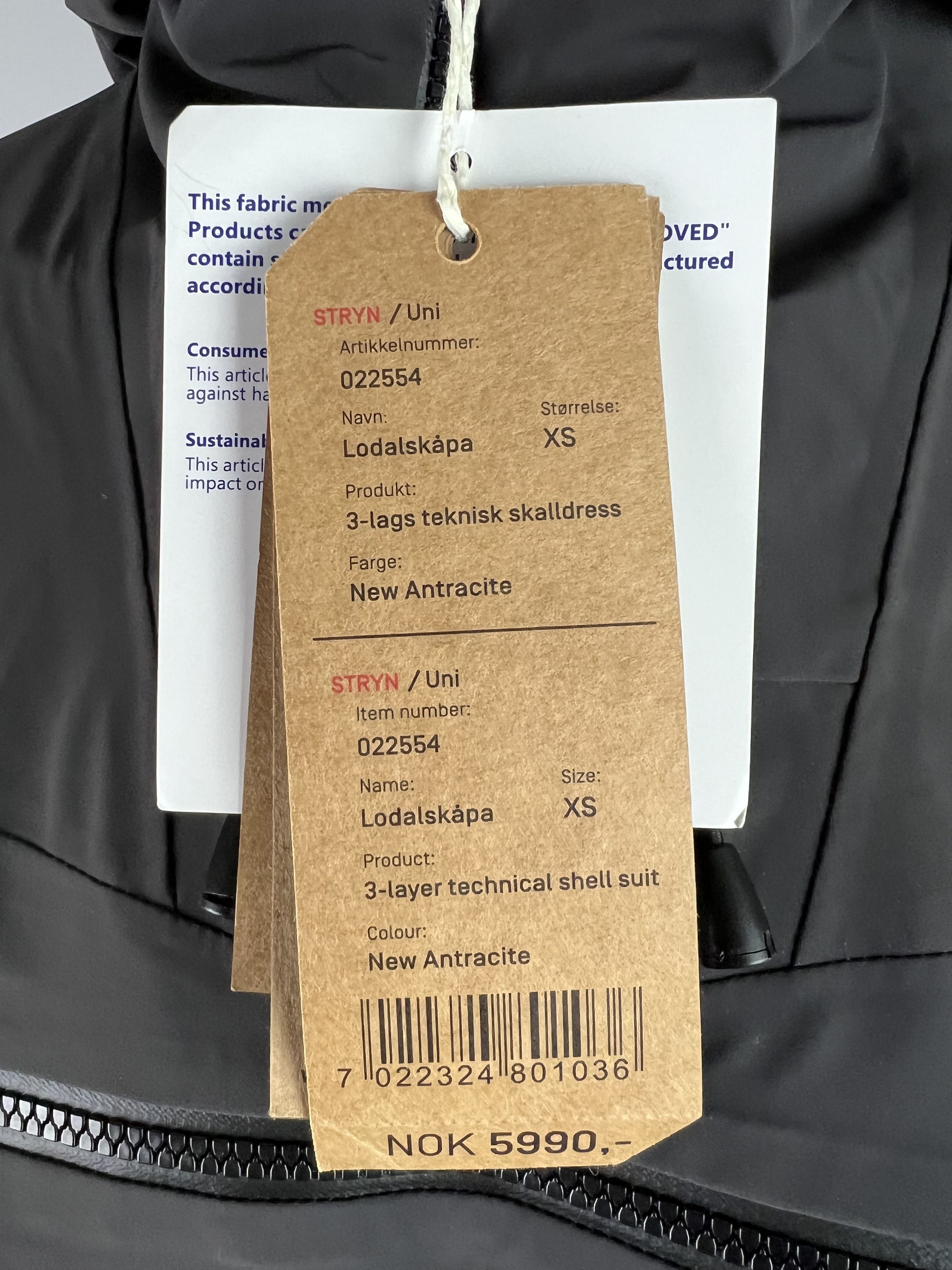Goretex $570 NWT Skogstad 3-Layer Technical Shell Suit Size XS/S Size US 30 / EU 46 - 15 Thumbnail