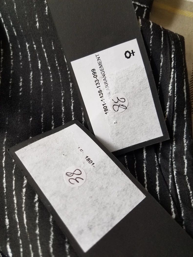 Ann Demeulemeester ann demeulemeester black cropped pants NXT-2504 Size US 30 / EU 46 - 7 Thumbnail