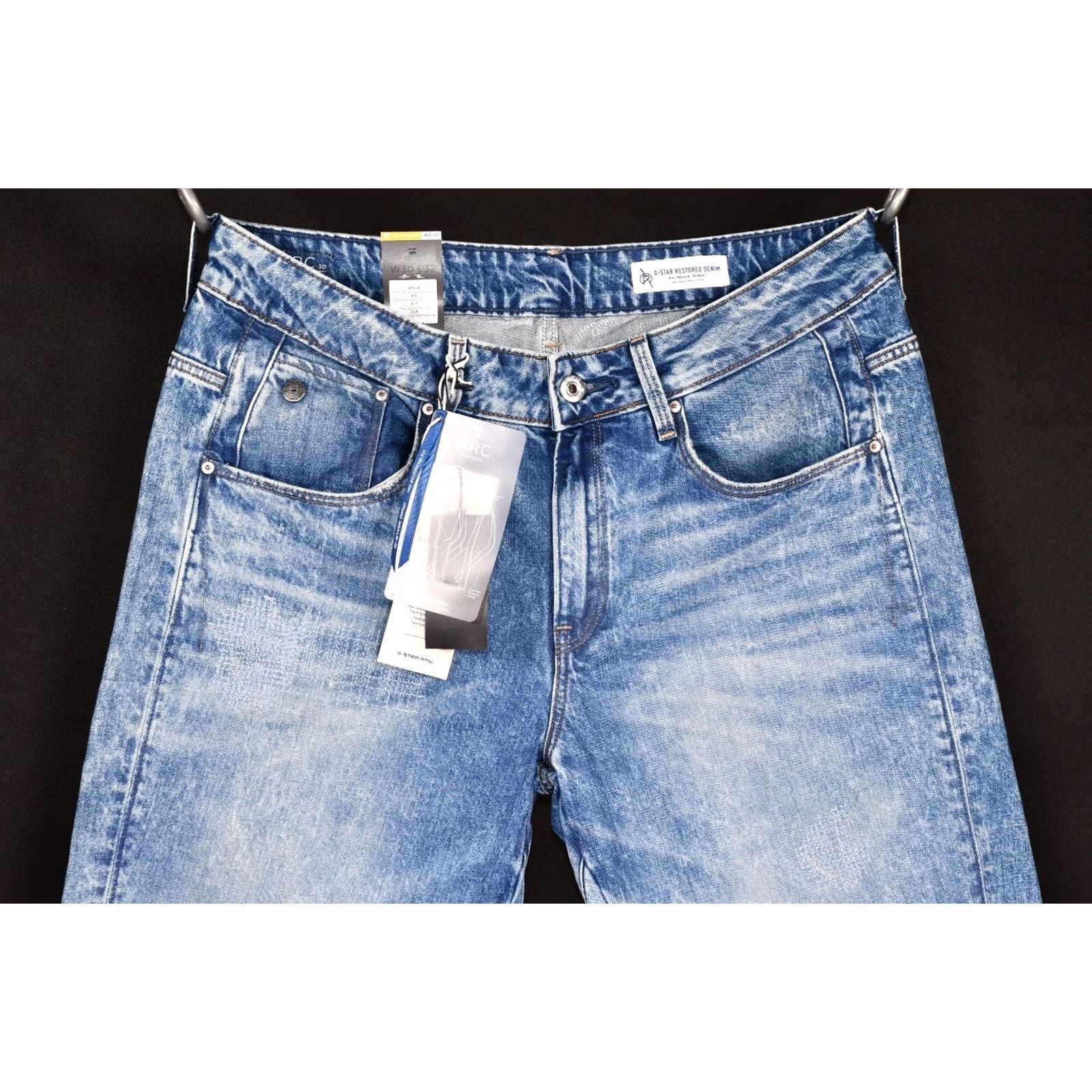 G-Star G-Star Arc 3D Mid Boyfriend Denim Jeans WOMEN W30/L32 Blue 100% Cotton 5-Pocket Size 30" / US 8 / IT 44 - 6 Thumbnail