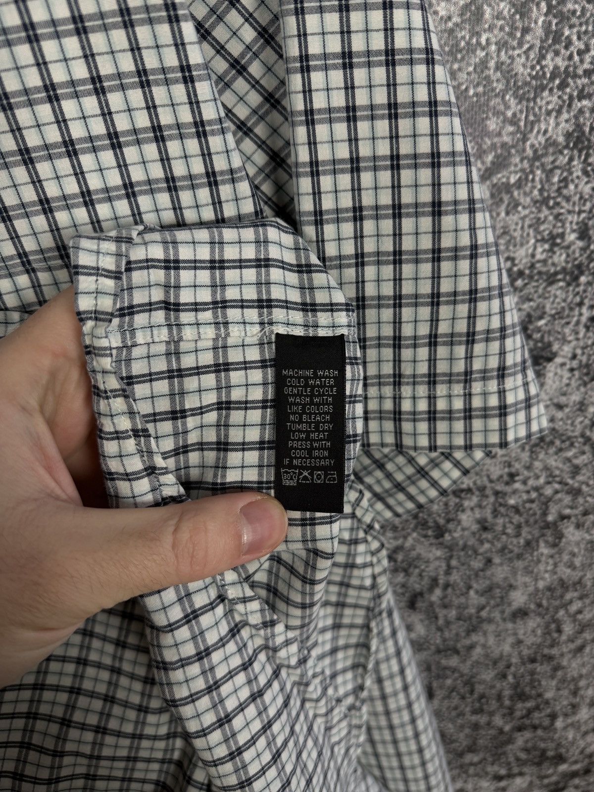Ralph Lauren Ralph Lauren Jeans CO Short Sleeve Plaid Shirt Button Up USA Size US M / EU 48-50 / 2 - 8 Thumbnail