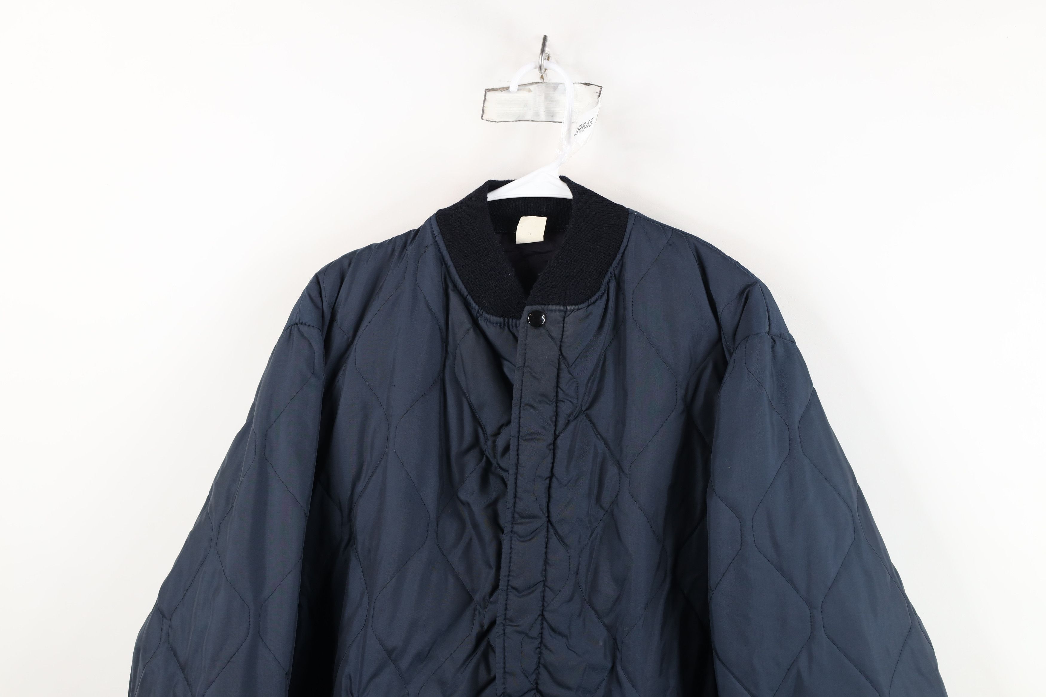 Vintage Vintage 70s Streetwear Quilted Workwear Mechanic Jacket USA Size US XL / EU 56 / 4 - 2 Thumbnail