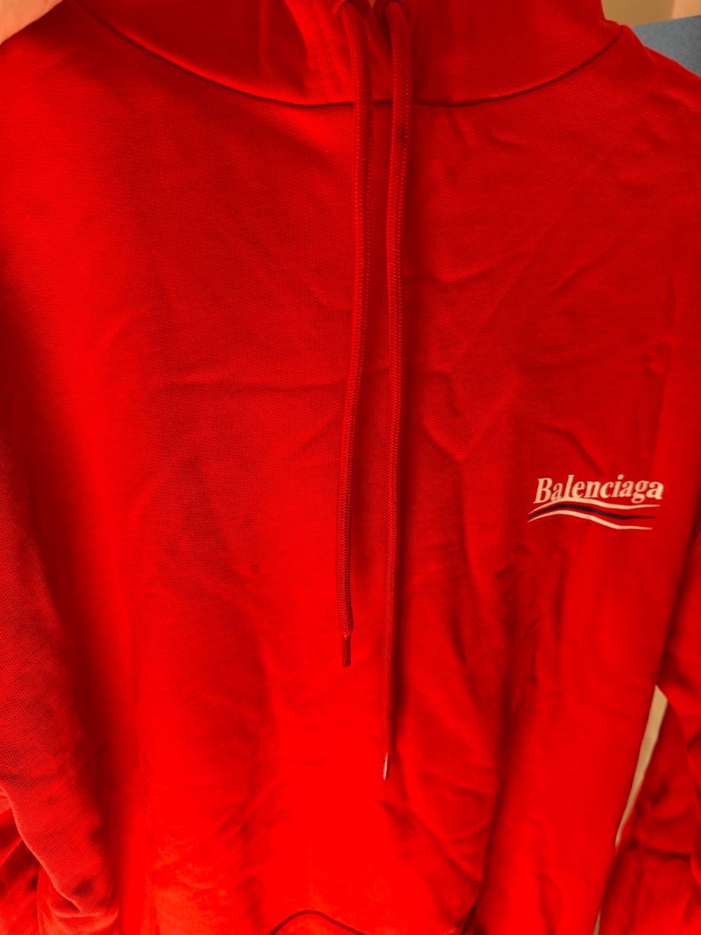Balenciaga Balenciaga Alphabet wavy print loose-fitting hoodie 2501-Ne Size XS / US 0-2 / IT 36-38 - 2 Thumbnail