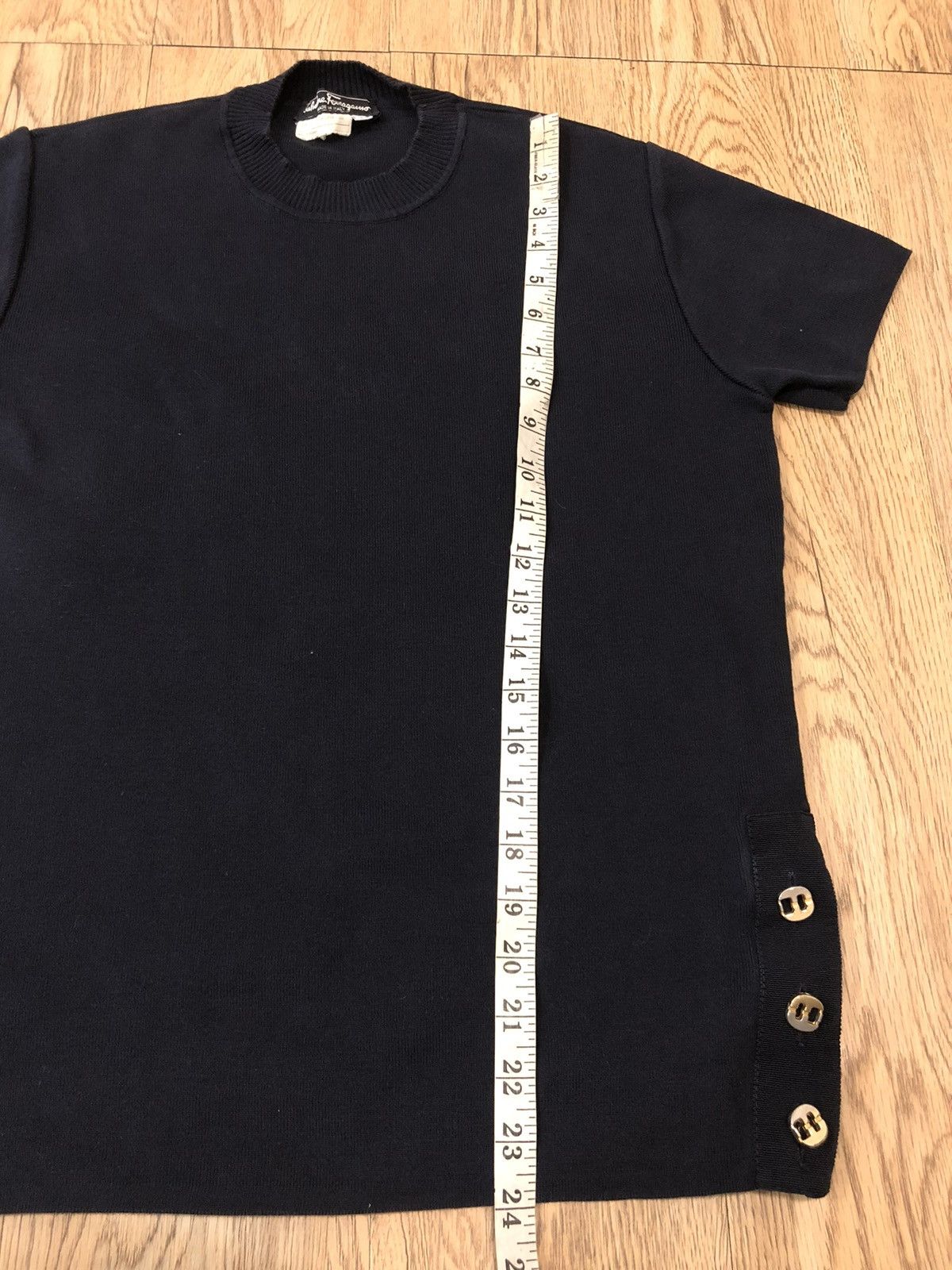 Salvatore Ferragamo Vintage Salvatore Ferragamo knit shirt Size S / US 4 / IT 40 - 8 Thumbnail