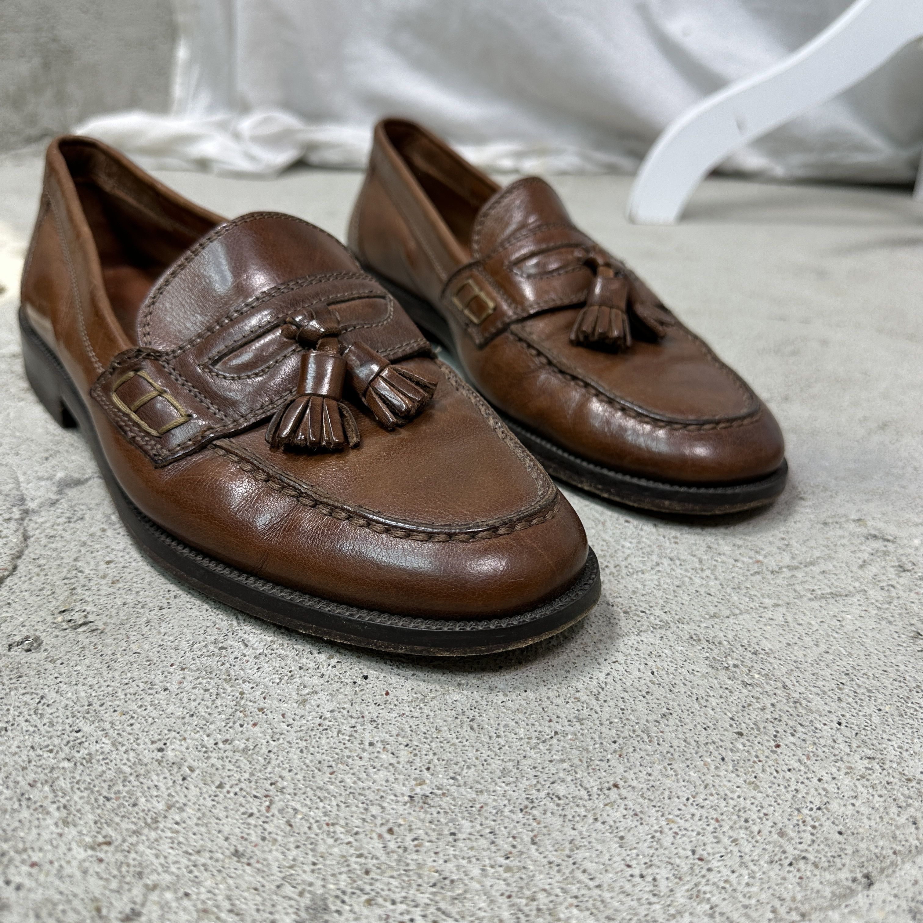 Russell & Bromley Vintage Avant Garde Leather Russell & Bromley Loafers Y2K Size US 9 / EU 42 - 4 Thumbnail