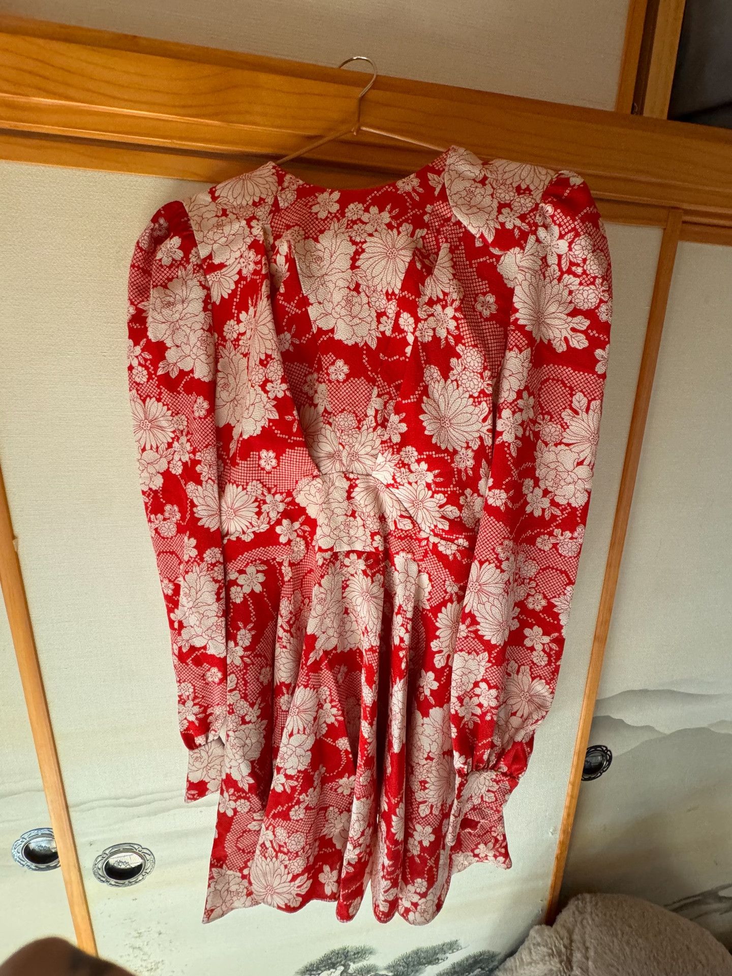 Saint Laurent Paris Saint Laurent Hedi Slimane Short Floral Dress Size M / US 6-8 / IT 42-44 - 1 Thumbnail