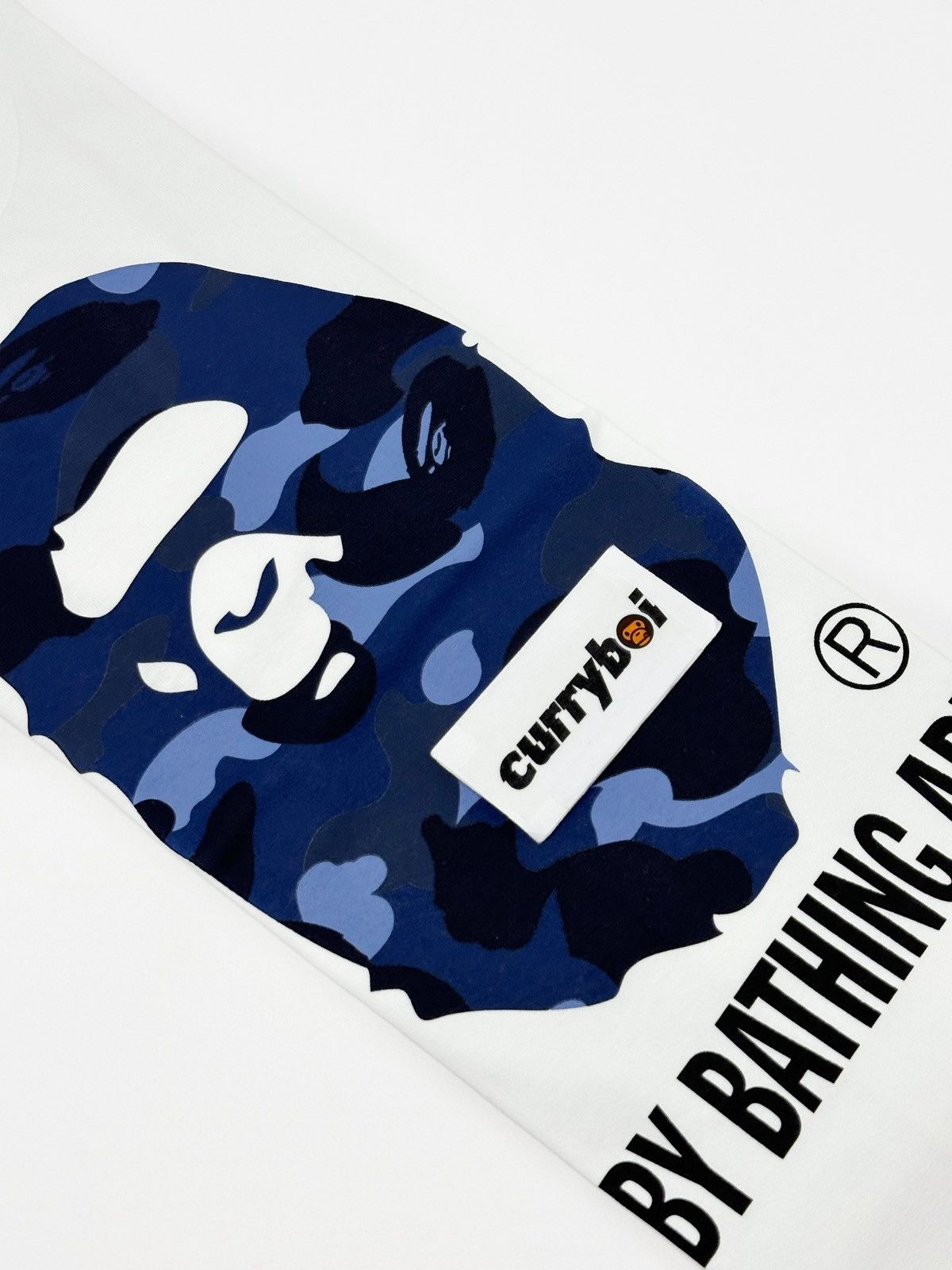 Bape BAPE Color Camo By Bathing Ape Tee White/Navy Size US XL / EU 56 / 4 - 3 Thumbnail