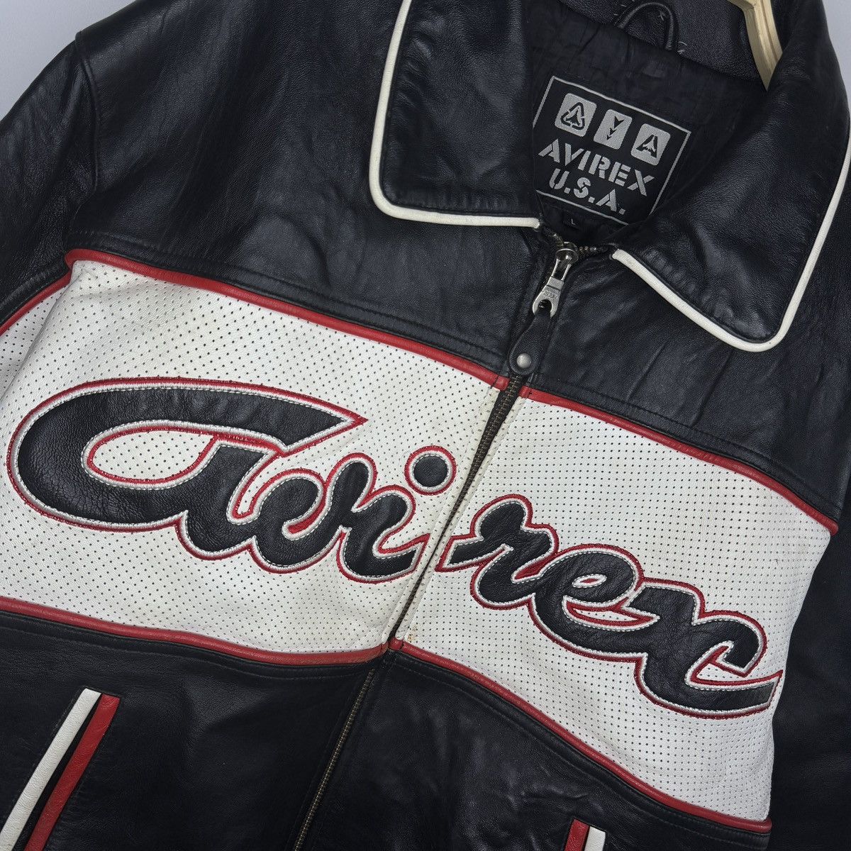 Avirex Vintage Varsity avirex leather jacket sport Size US L / EU 52-54 / 3 - 7 Thumbnail