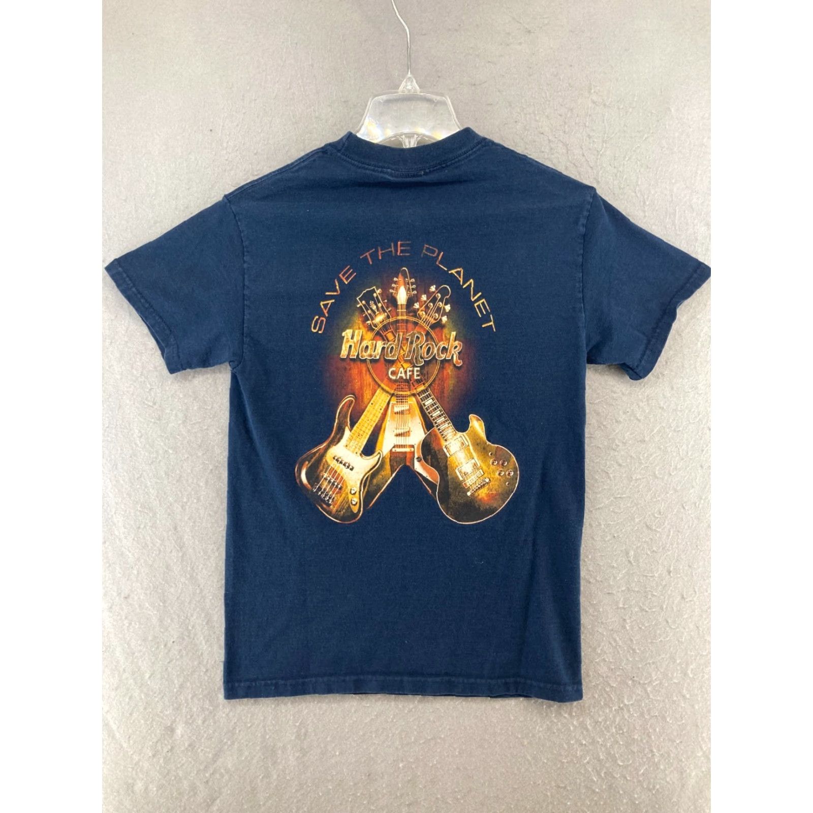 Hard Rock Cafe Hard Rock Cafe Mens TShirt Small Black Guitars Nashville Save The Planet Shirt Mens S Black 90s Rock Vintage No Size US S / EU 44-46 / 1 - 7 Thumbnail