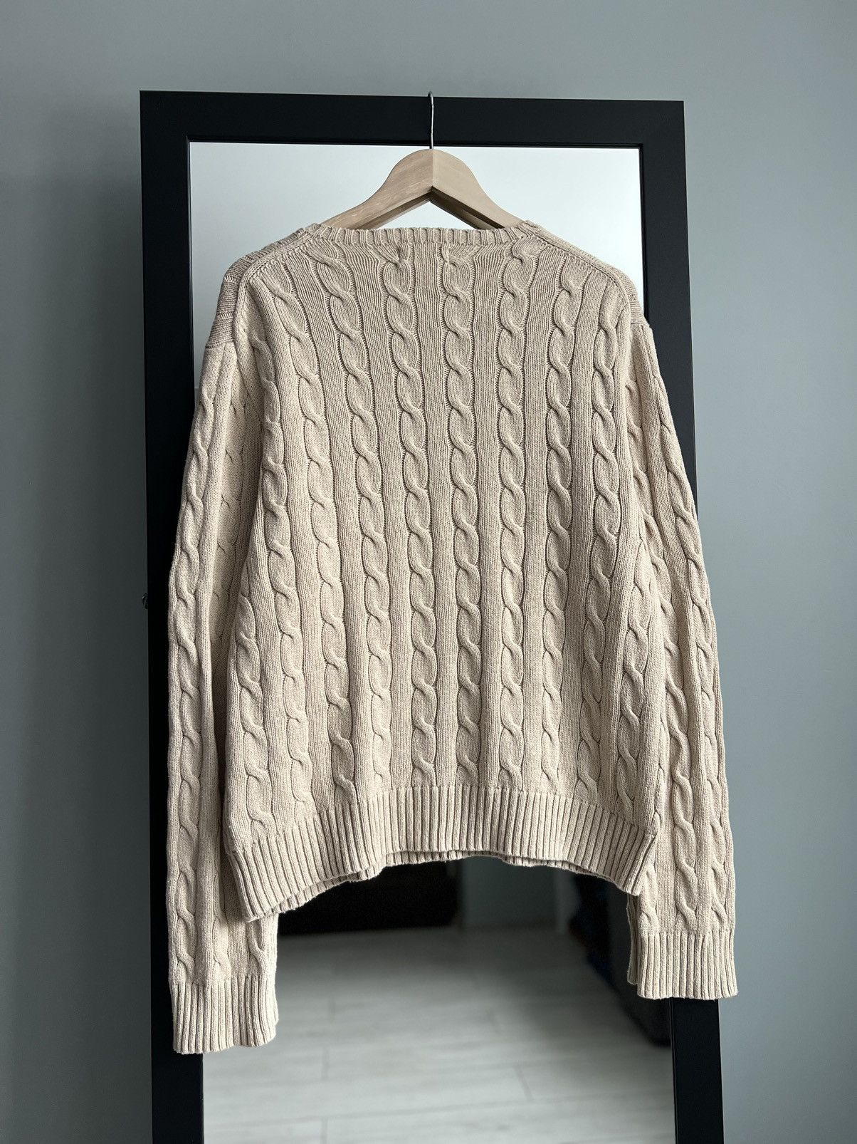 Polo Ralph Lauren Polo Ralph Lauren Cable Knit Sweater Size US L / EU 52-54 / 3 - 9 Thumbnail