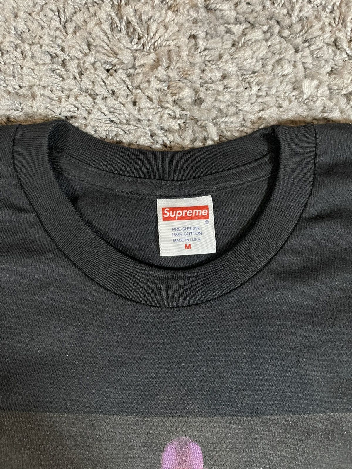 Supreme 2020SS Supreme Tupac Hologram Photo Tee Black Size US M / EU 48-50 / 2 - 4 Thumbnail