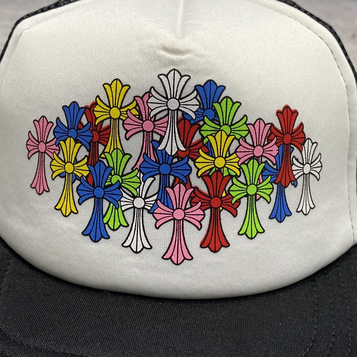 Chrome Hearts Chrome Hearts King Taco Multicolor Cross Trucker Hat Size ONE SIZE - 3 Thumbnail
