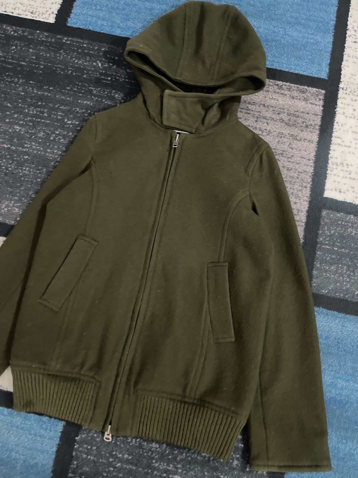 Issey Miyake Issey Miyake Sunao Kuwahara Wool Hoodie Jacket Size US M / EU 48-50 / 2 - 3 Thumbnail