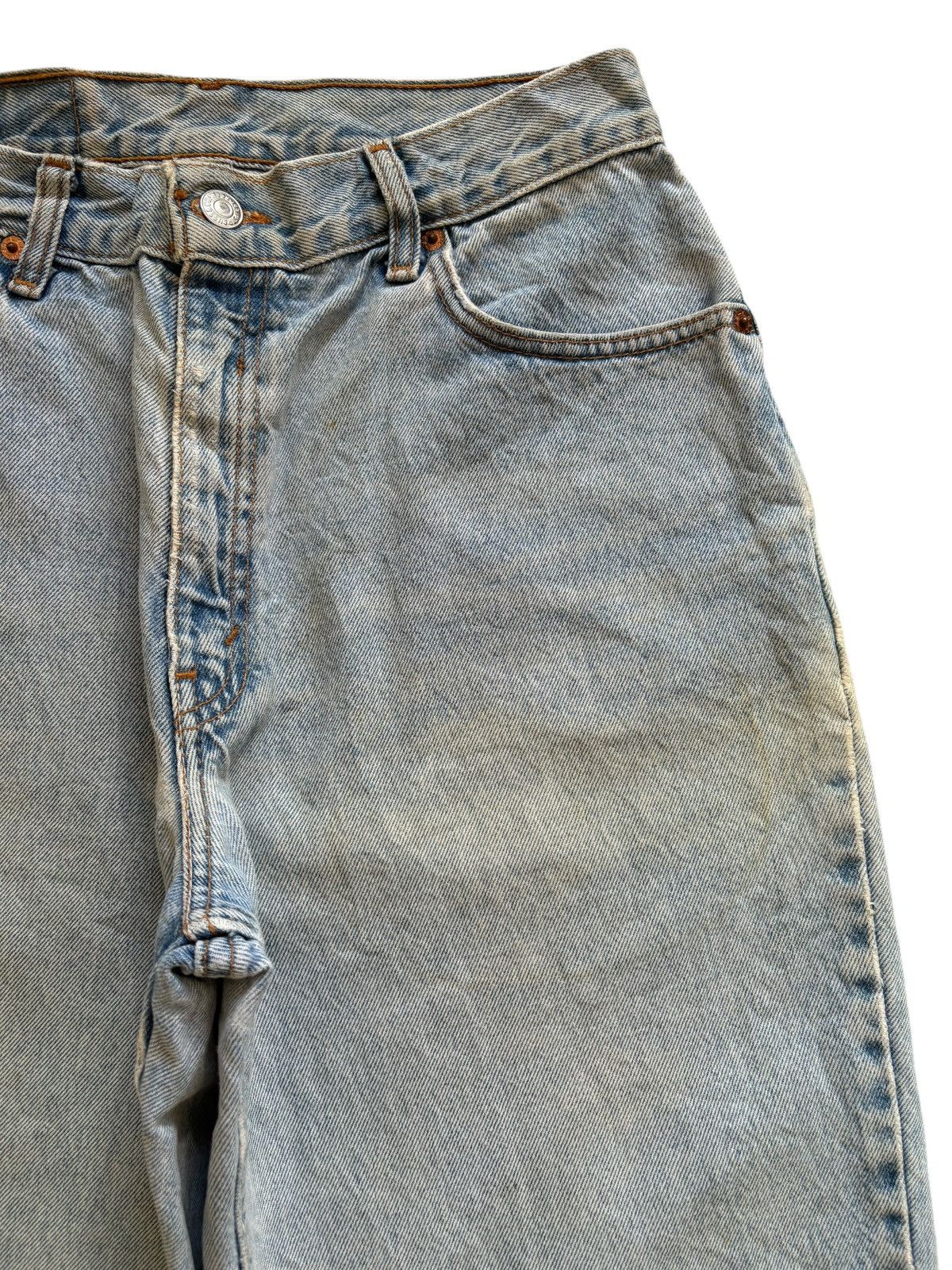 Levi's × Levi's Vintage Clothing Vintage 90s Levis 550 Mud Wash Distressed Short Jeans Size US 27 - 6 Thumbnail