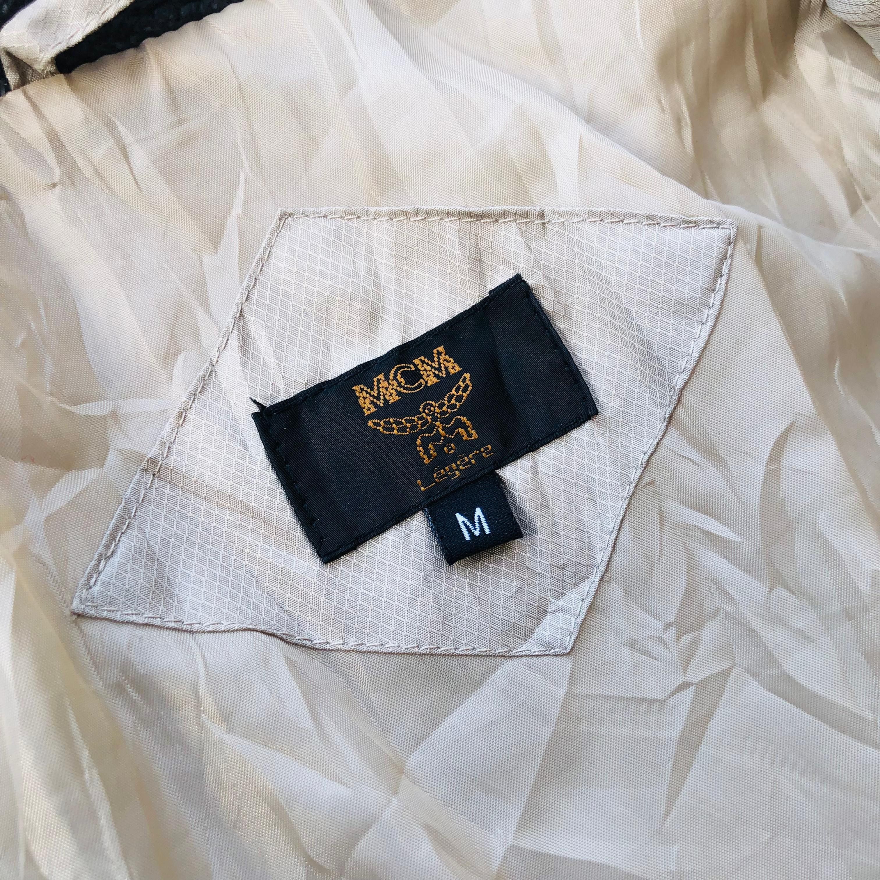 Bape × MCM MCM dacron jacket Size US M / EU 48-50 / 2 - 5 Thumbnail
