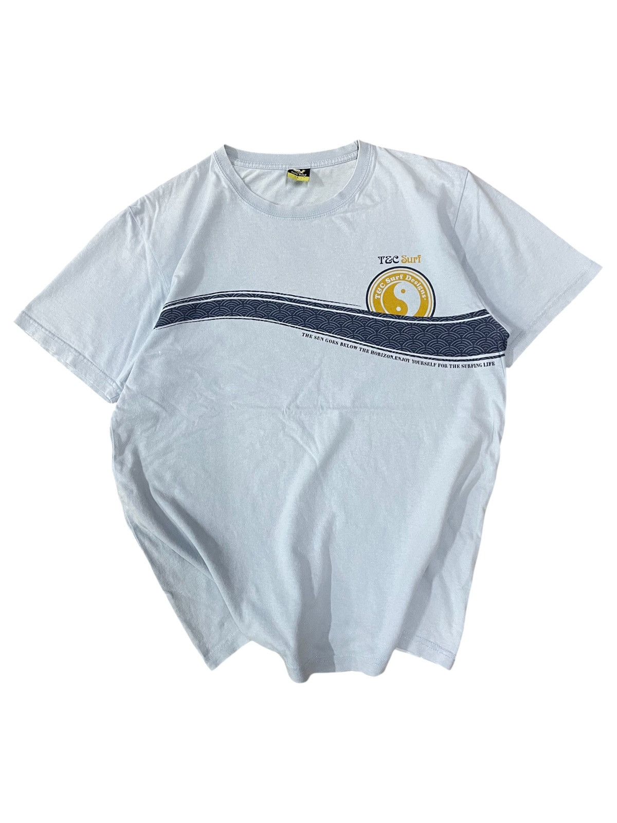 Japanese Brand vintage T&C Surf Designs Hawaii Pearl City Size US L / EU 52-54 / 3 - 2 Thumbnail