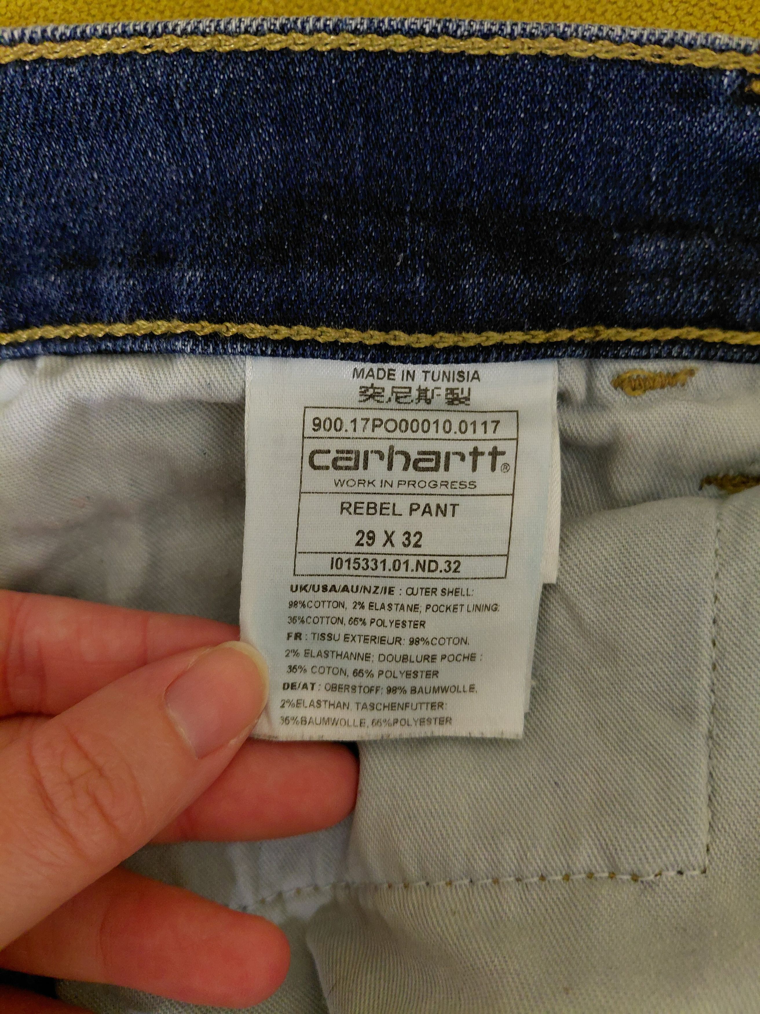 Carhartt Carhartt WIP Denim Jeans Size US 29 - 5 Thumbnail