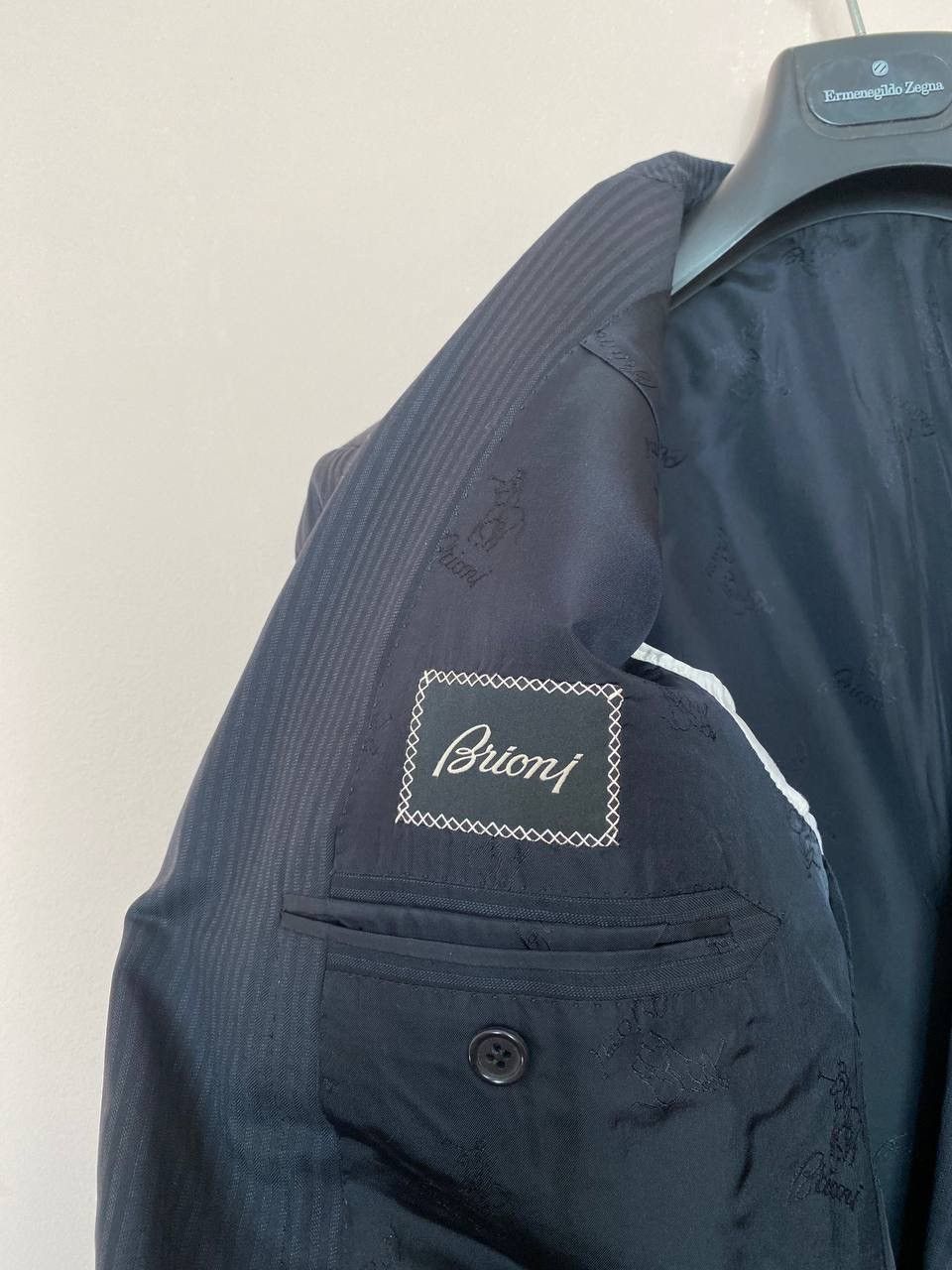 Brioni Brioni Colosseo suit 51 R Wool Blue Size 50R - 7 Thumbnail