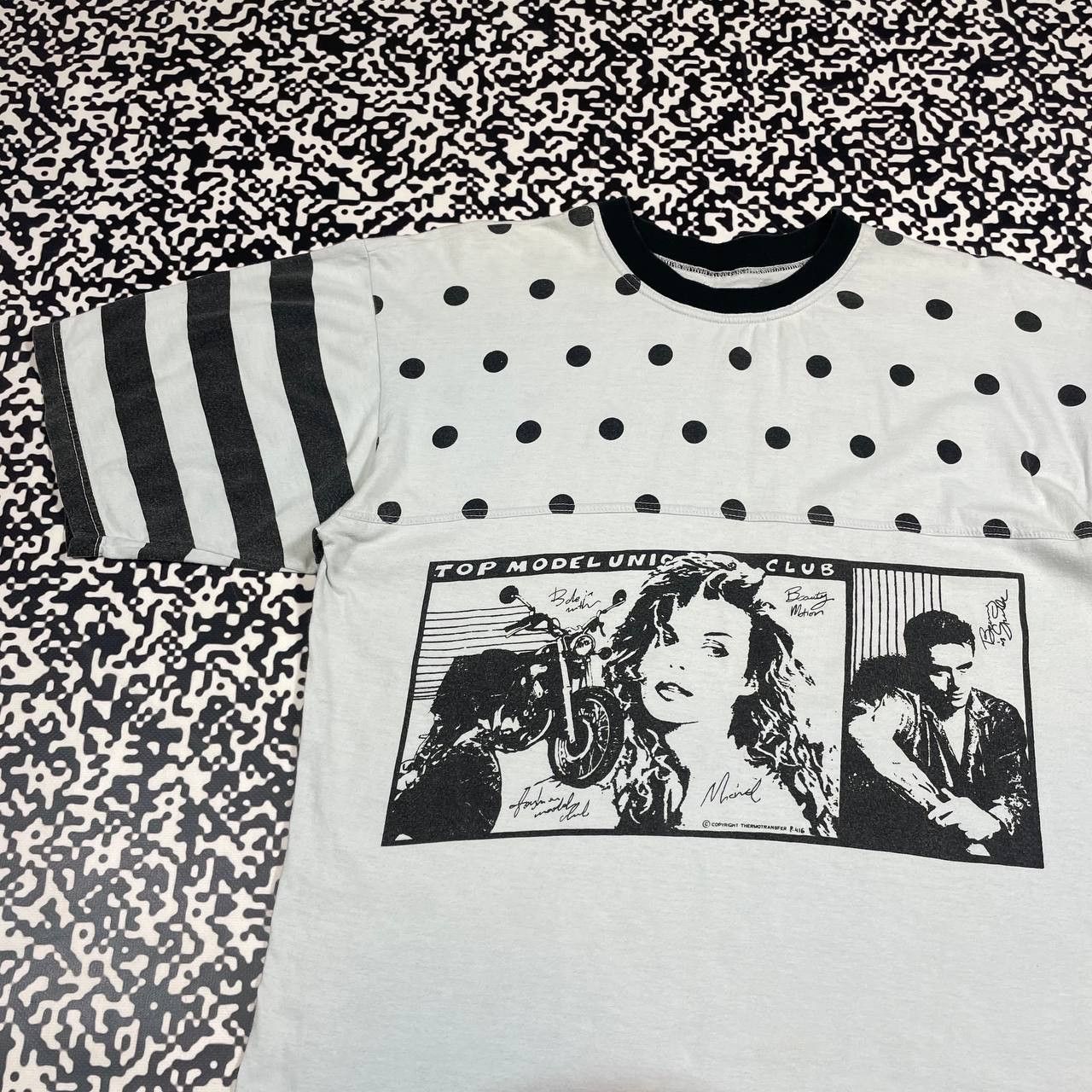 Vintage Vintage 90s Movie Top Model Retro Japanese Style T-shirt Size US XL / EU 56 / 4 - 4 Thumbnail