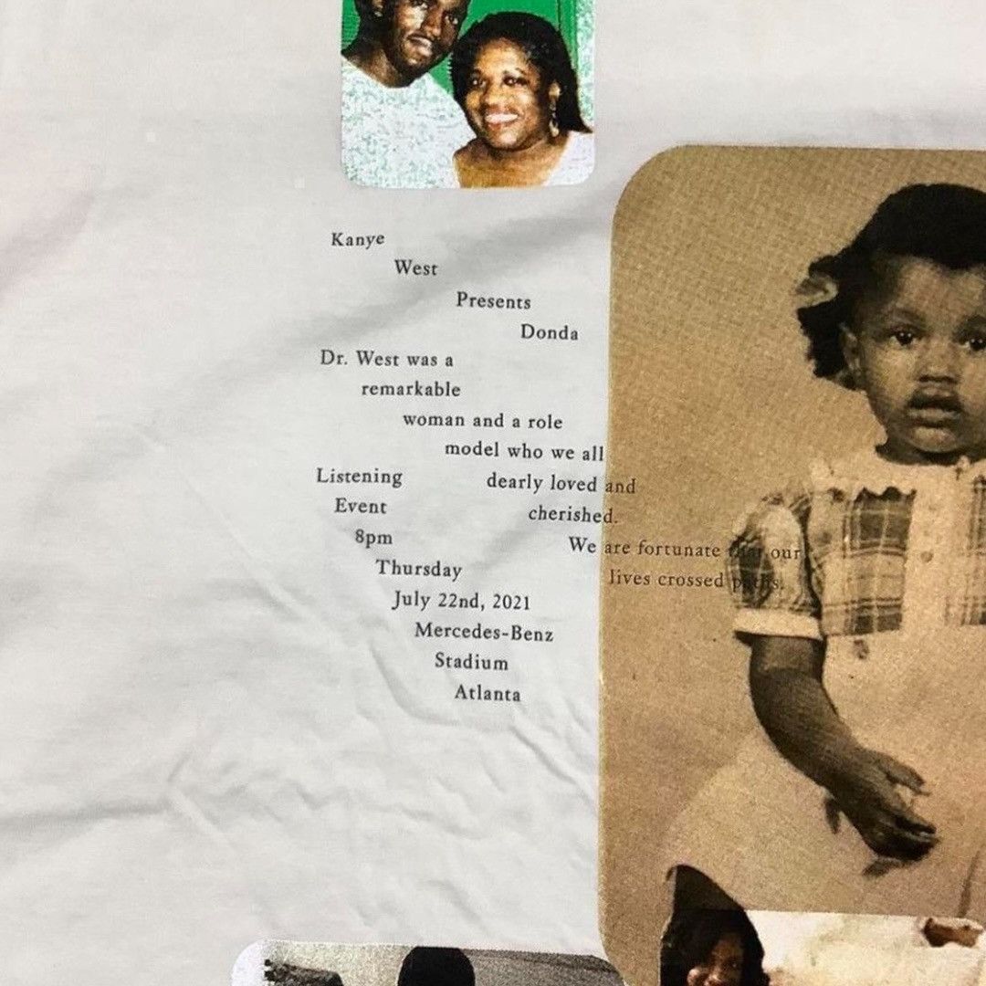 Kanye West × Yeezy SAMPLE / UNRELEASED Donda Photo Collage Long Sleeve T Shirt Size US L / EU 52-54 / 3 - 3 Thumbnail