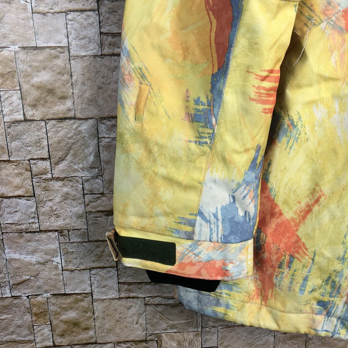 Japanese Brand Ride Out snowboard wear Yellow mix Coats #A235 Size US M / EU 48-50 / 2 - 15 Thumbnail