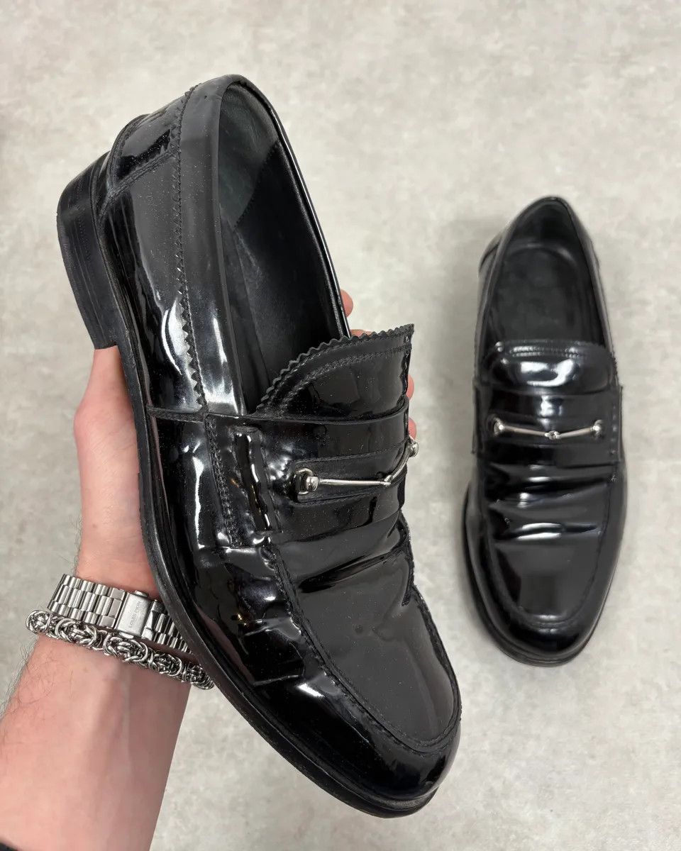 Gucci Gucci Black Leather Classy Loafers Size US 8 / EU 41 - 1 Thumbnail