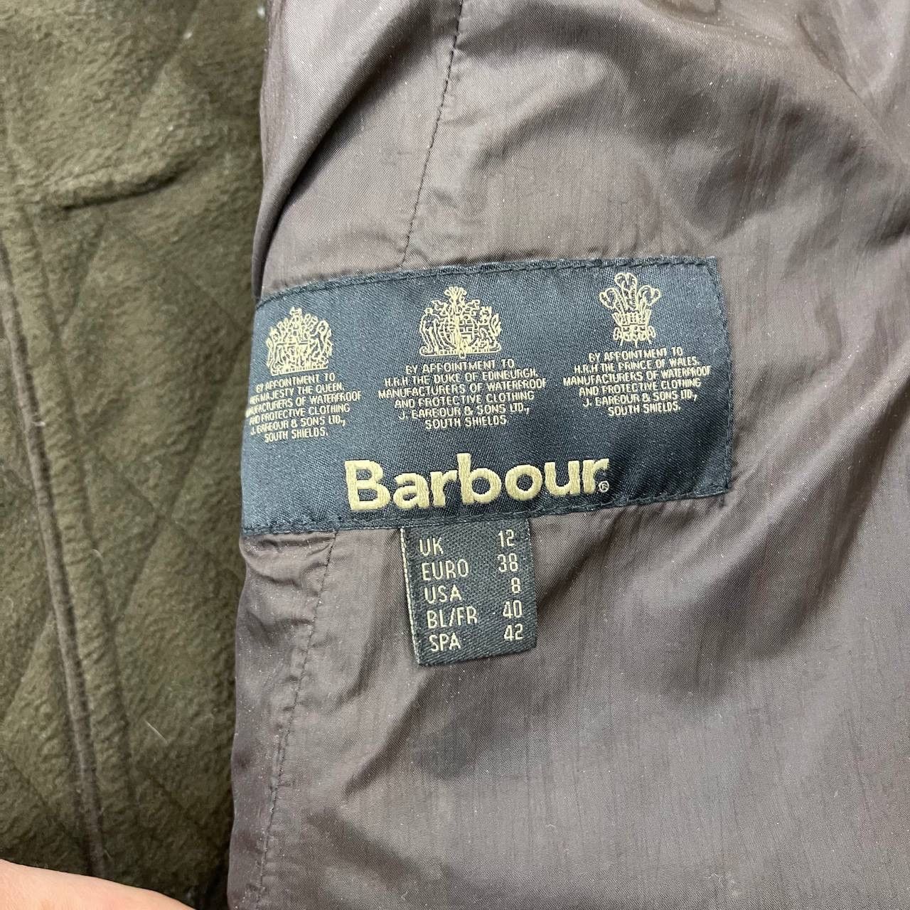 Barbour Barbour Grace Polarquilt Quilted Hooded Jacket Brown Women’s Size M / US 6-8 / IT 42-44 - 7 Thumbnail