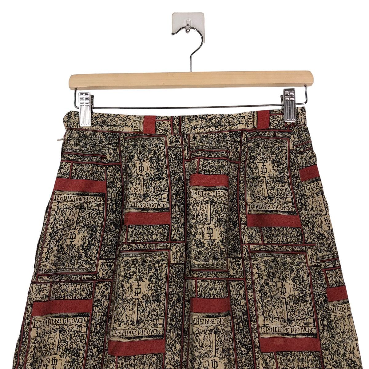 Japanese Brand 🔥Vintage Skirt Over Print Rare Inspire Jean Paul Gaultier Size 28" / US 6 / IT 42 - 3 Thumbnail