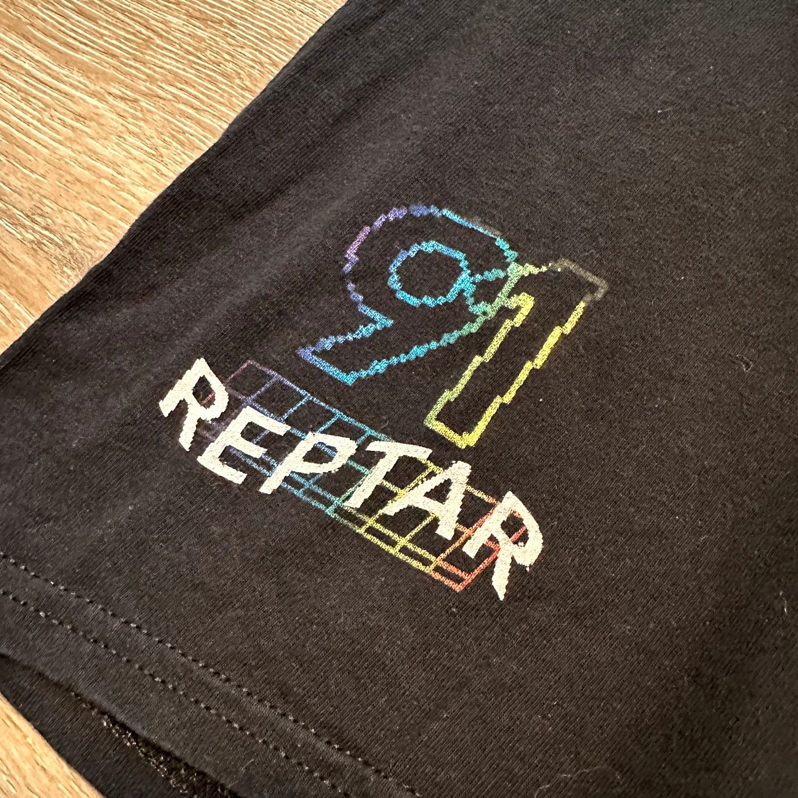 Nickelodeon 2020 Nickelodeon Reptar Foil Color Black T Shirt Size Medium Size US M / EU 48-50 / 2 - 3 Thumbnail