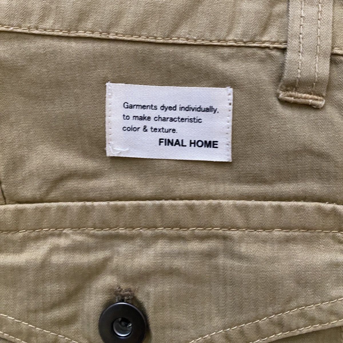 Final Home Final Home Double Waist Band Pants Size US 38 / EU 54 - 3 Thumbnail