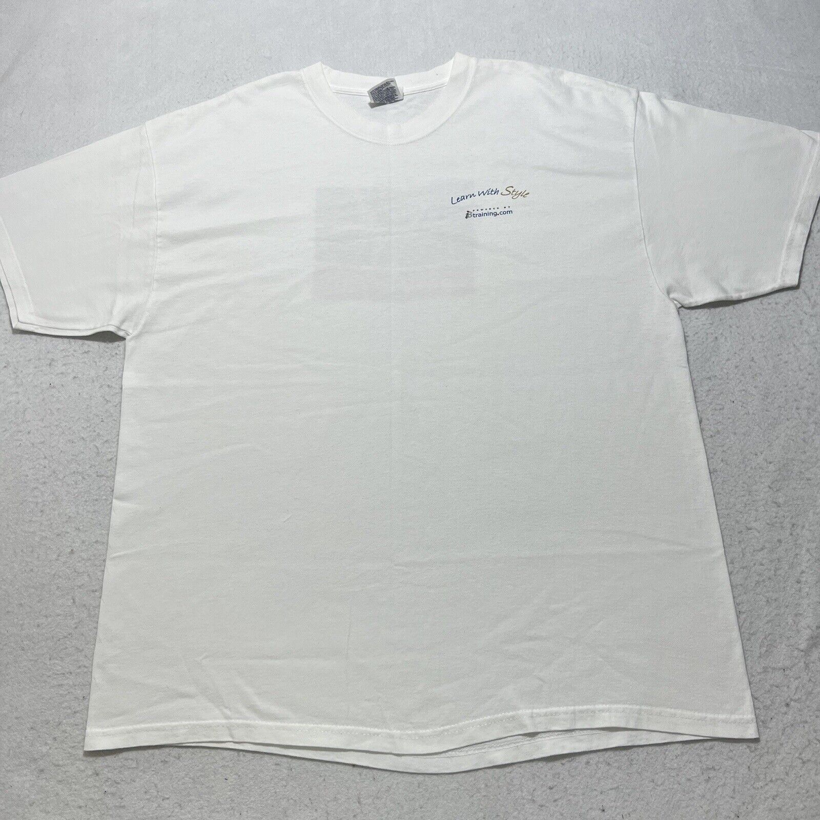 Vintage Vintage Port & Company iBtraining.com Graphic Technology Tee Size US XL / EU 56 / 4 - 5 Thumbnail