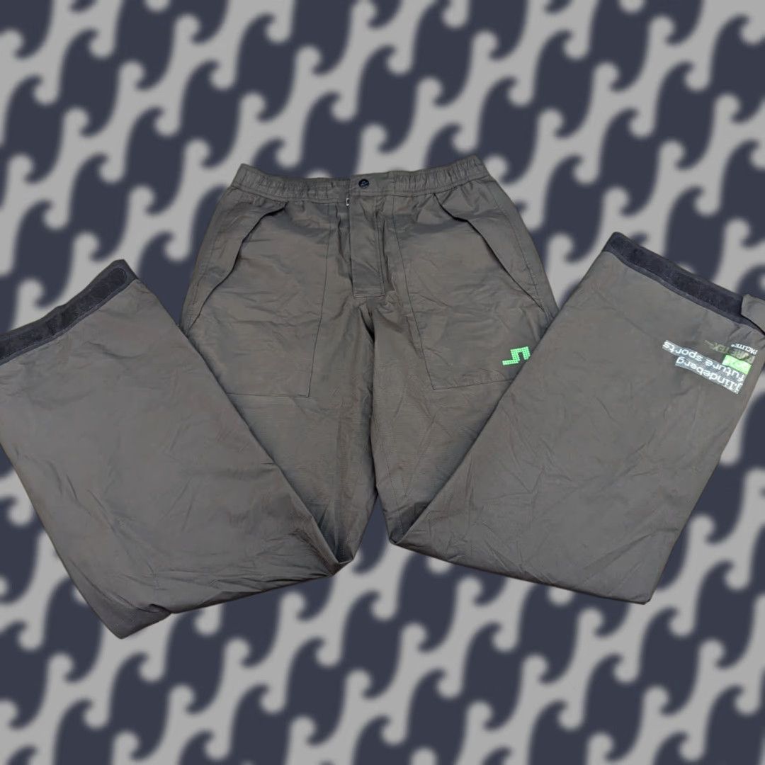 J.Lindeberg J. Lindeberg Womens Gore-Tex Paclite Pants XS Brown Taped Seams Track Pants Outdoor Mens Womens Girls Size 26" / US 2 / IT 38 - 1 Thumbnail