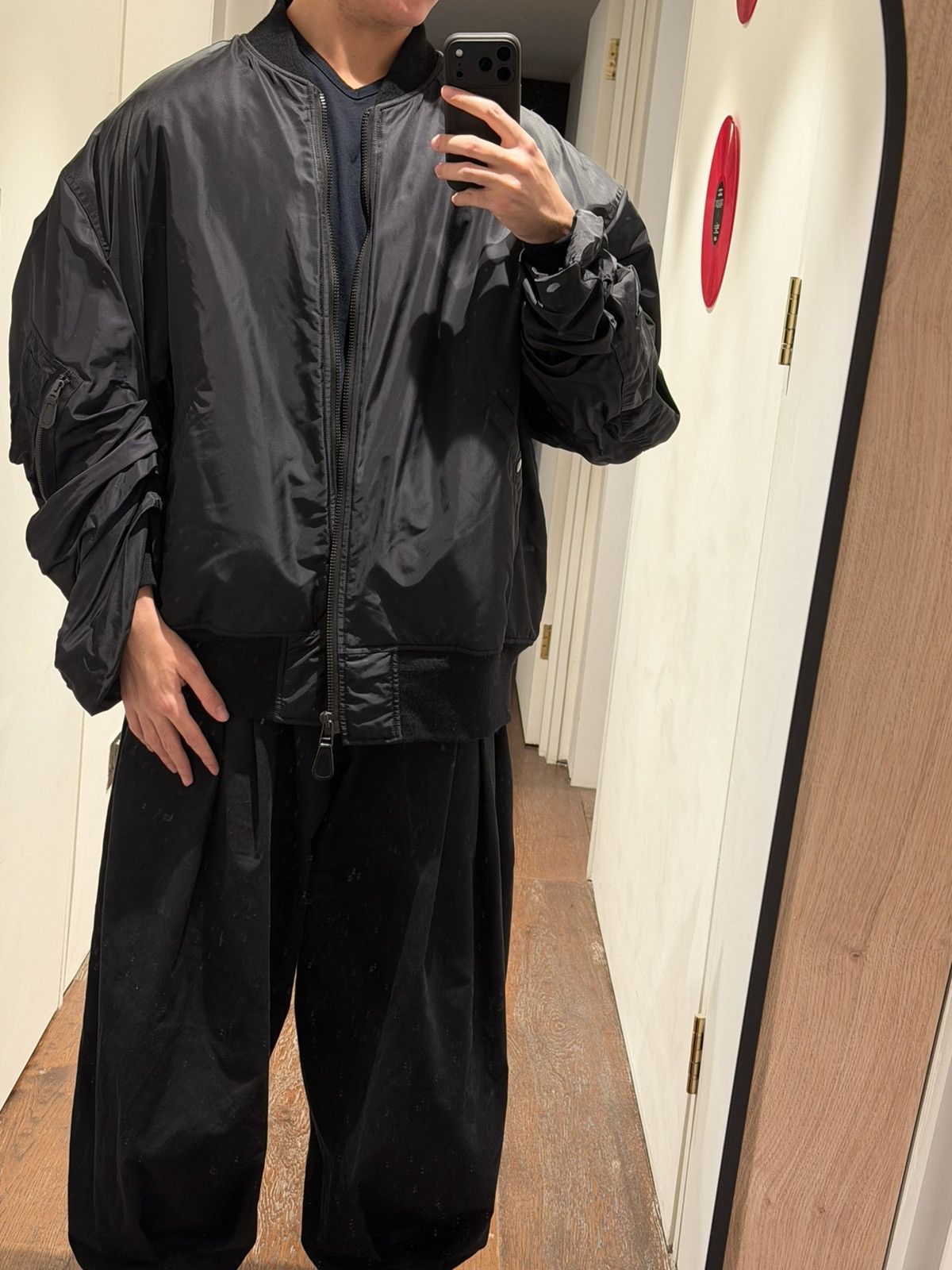Junya Watanabe 1500€ Junya Watanabe oversized bomber jacket Size US M / EU 48-50 / 2 - 12 Thumbnail