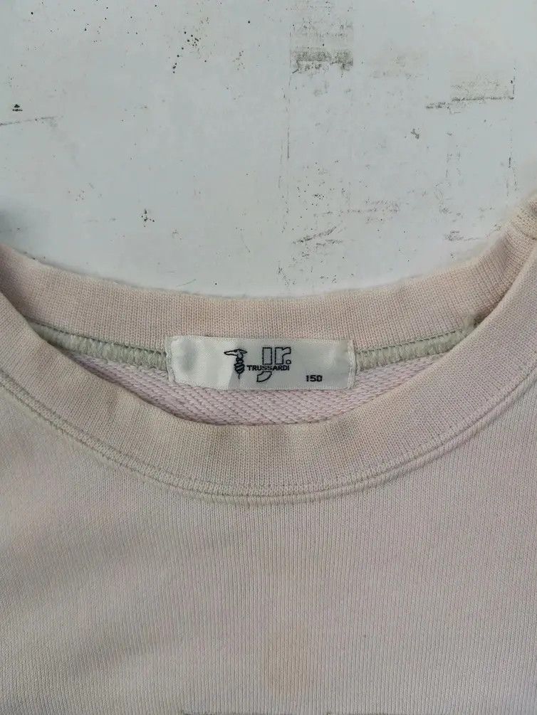 Trussardi Trussardi JR Embroidered Big Logo Sweatshirt Size US L / EU 52-54 / 3 - 5 Thumbnail
