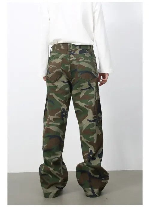 VIBE American high street pocket camouflage cargo jeans Size US 32 / EU 48 - 6 Thumbnail
