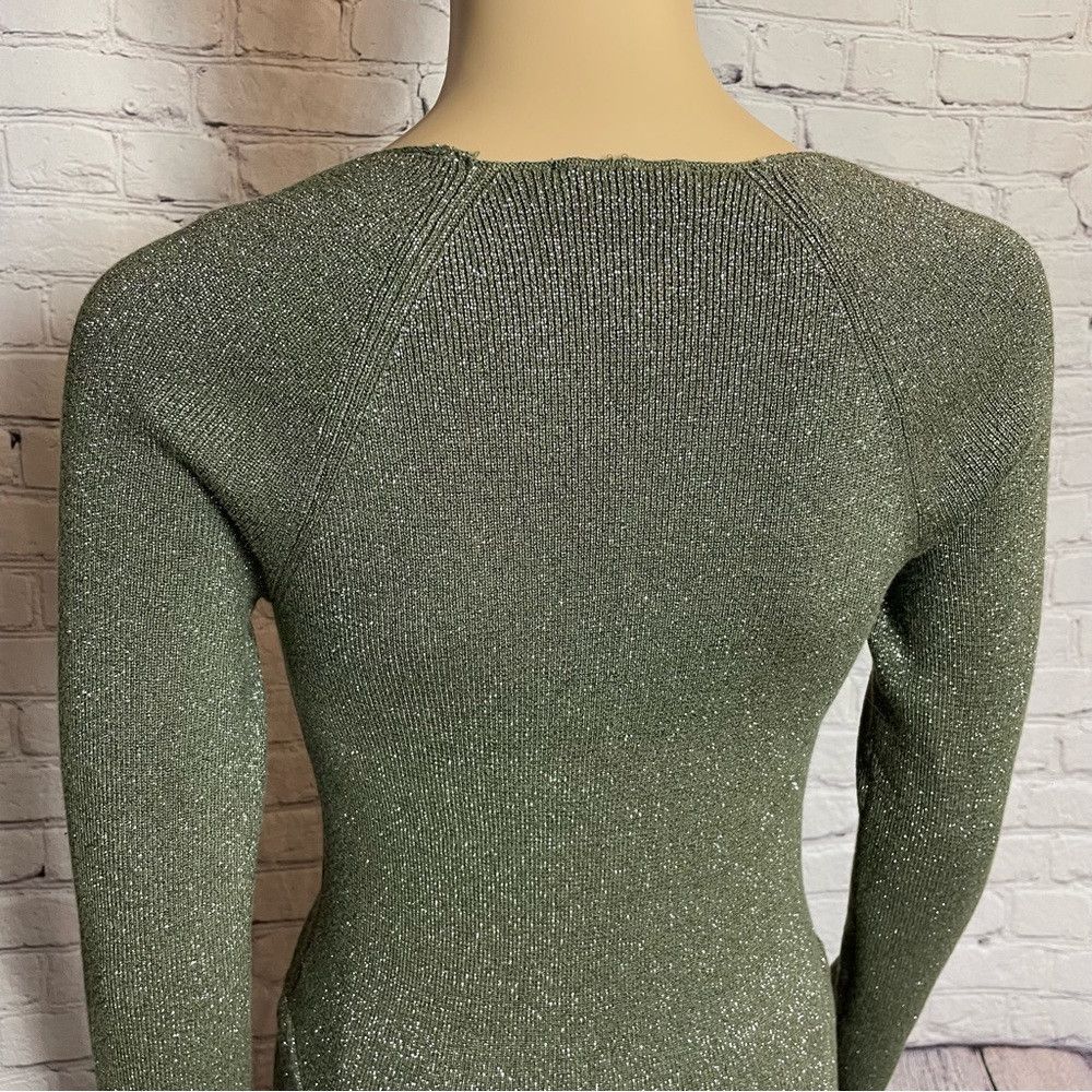 House of Harlow NWT New House of Harlow 1960 Sparkle Dark Green Viscose Swe Size M / US 6-8 / IT 42-44 - 9 Thumbnail