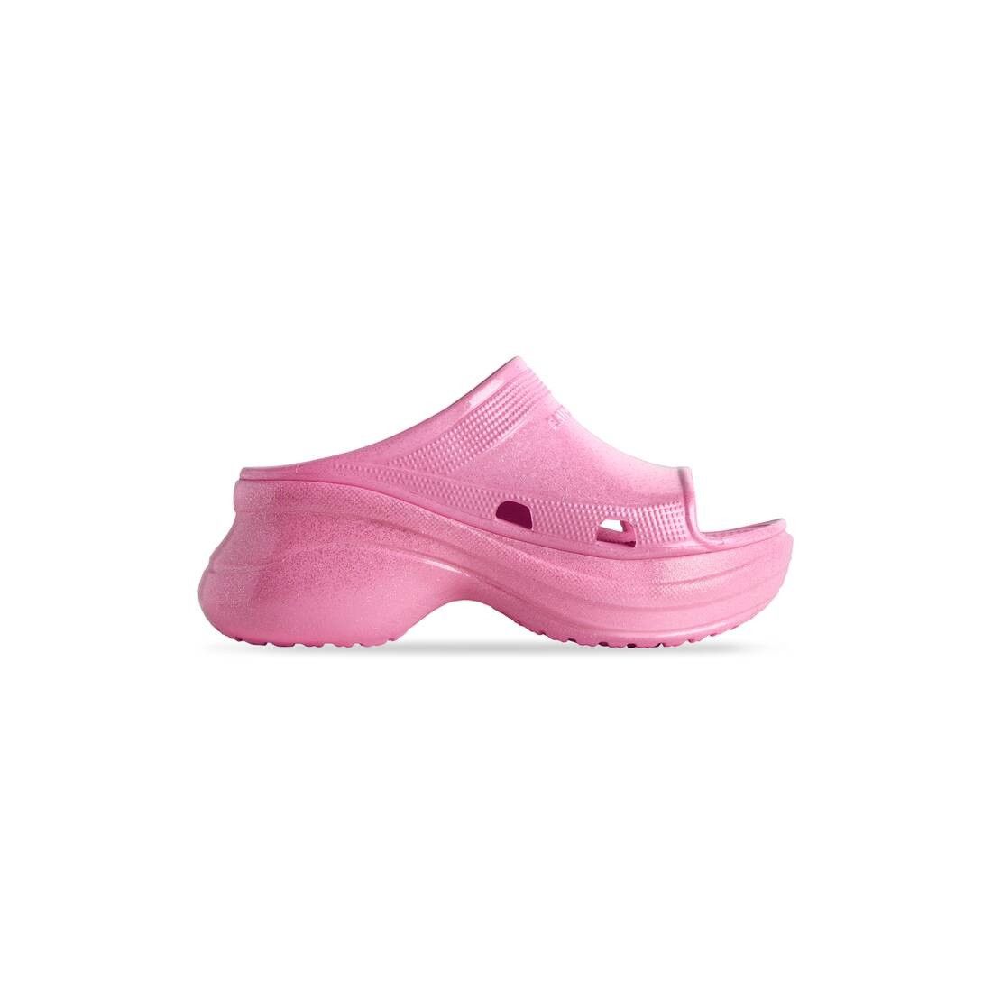 Balenciaga o1la1rc1a0825 Pool Crocs™ Slide Sandals in Pink Size US 9 / IT 39 - 1 Thumbnail