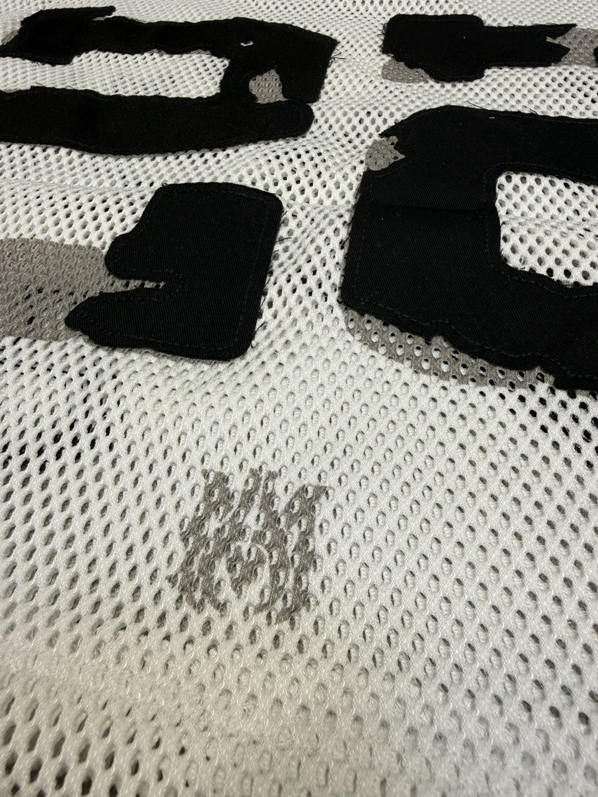 Amiri Amiri Cropped Mesh 22 Tee White. size M. Bnwt. RRP £425.00 Size M / US 6-8 / IT 42-44 - 4 Thumbnail